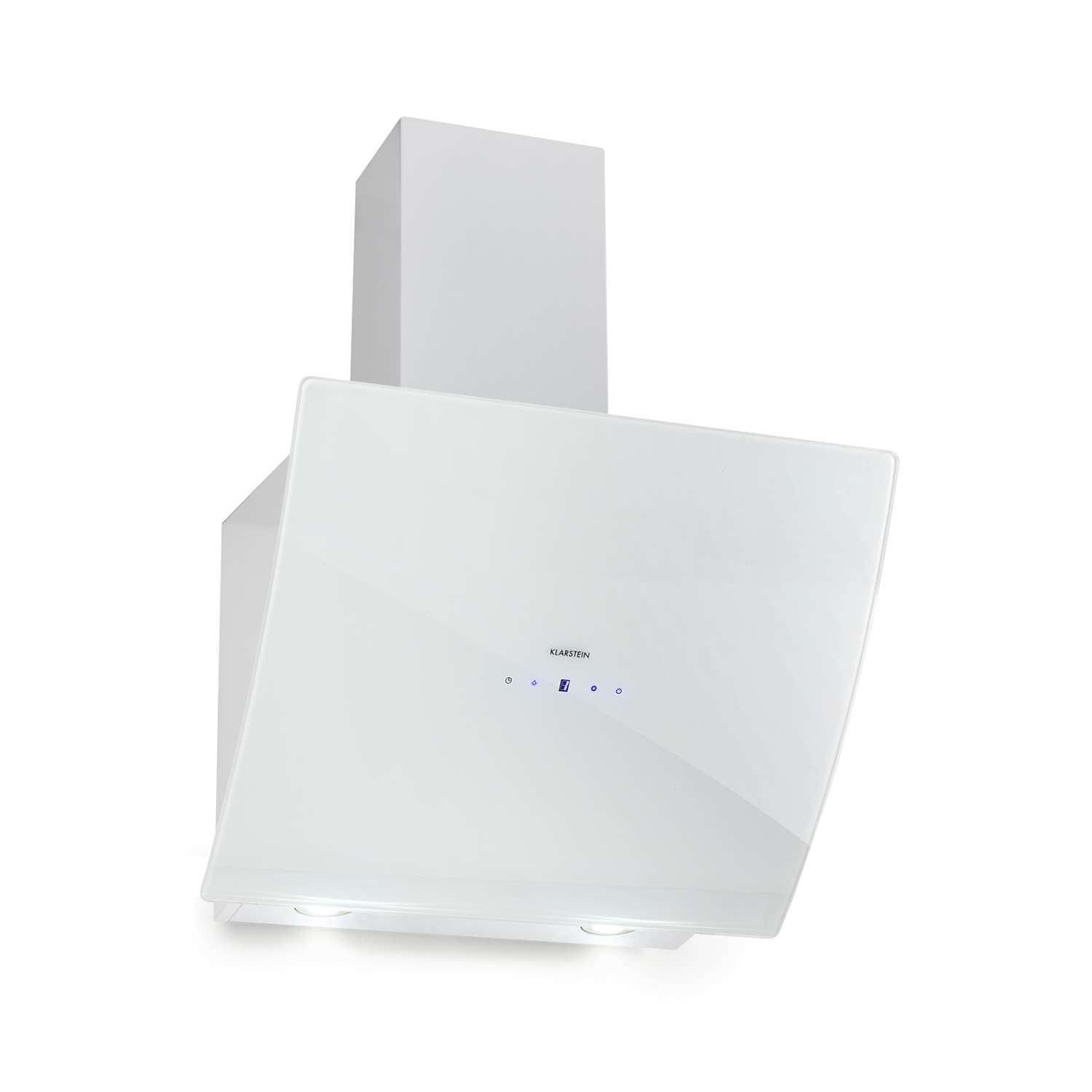 Annabelle 60 Exaustor de Cozinha Vidro 595 m³/h Estrutura Touch branco 