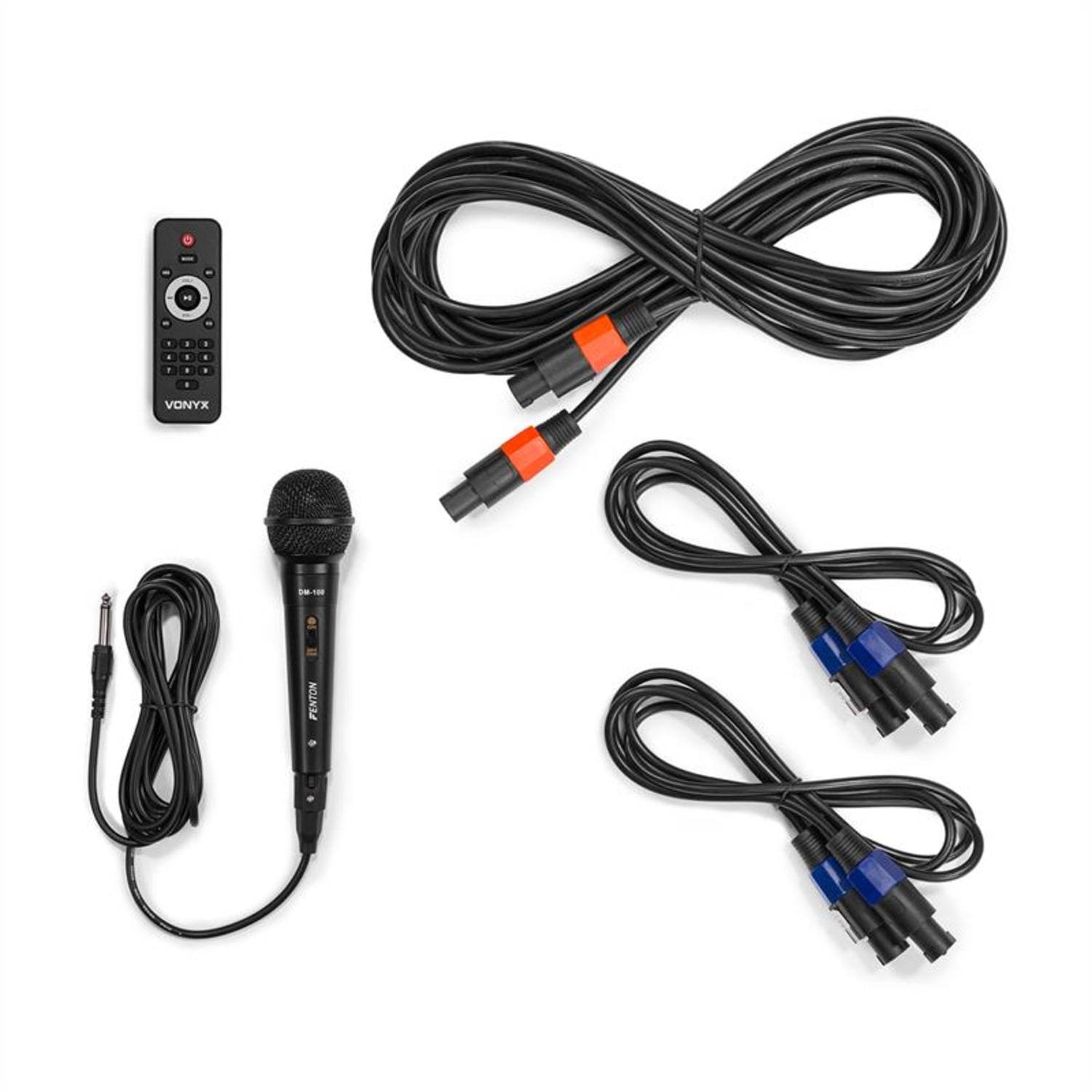 Vx1050BT, zestaw kolumn aktywnych 2.2, 1150 W, BT, wózek na kółkach, pokrowiec