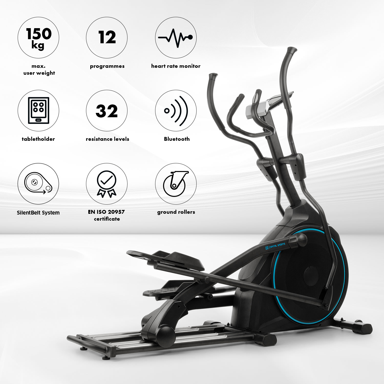 Helix Star DR crossstrainer orbitrek napęd pasowy masa zamachowa 27 kg