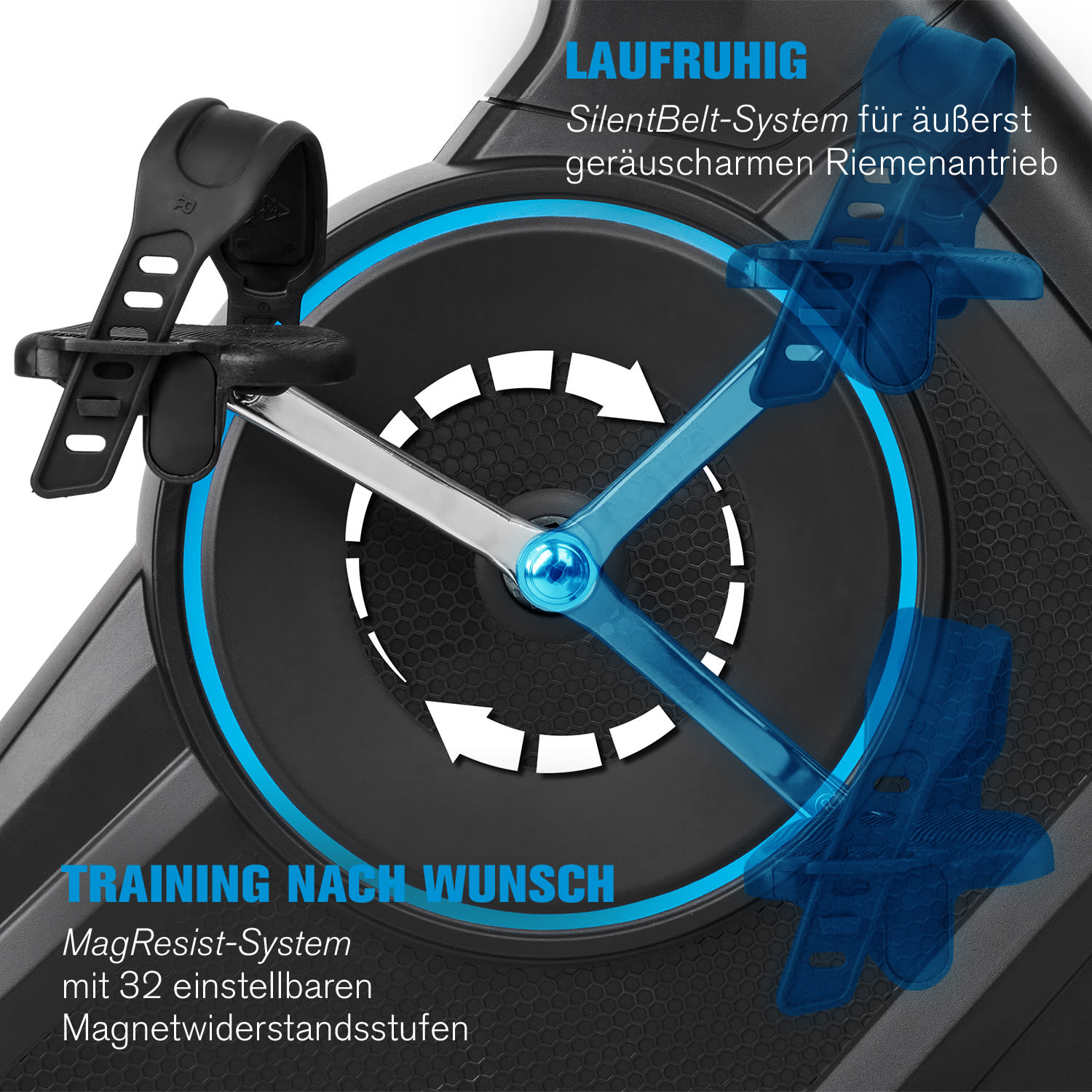 Evo Deluxe Cardiobike Bluetooth App 20kg Schwungmasse Evo Deluxe - 20 kg