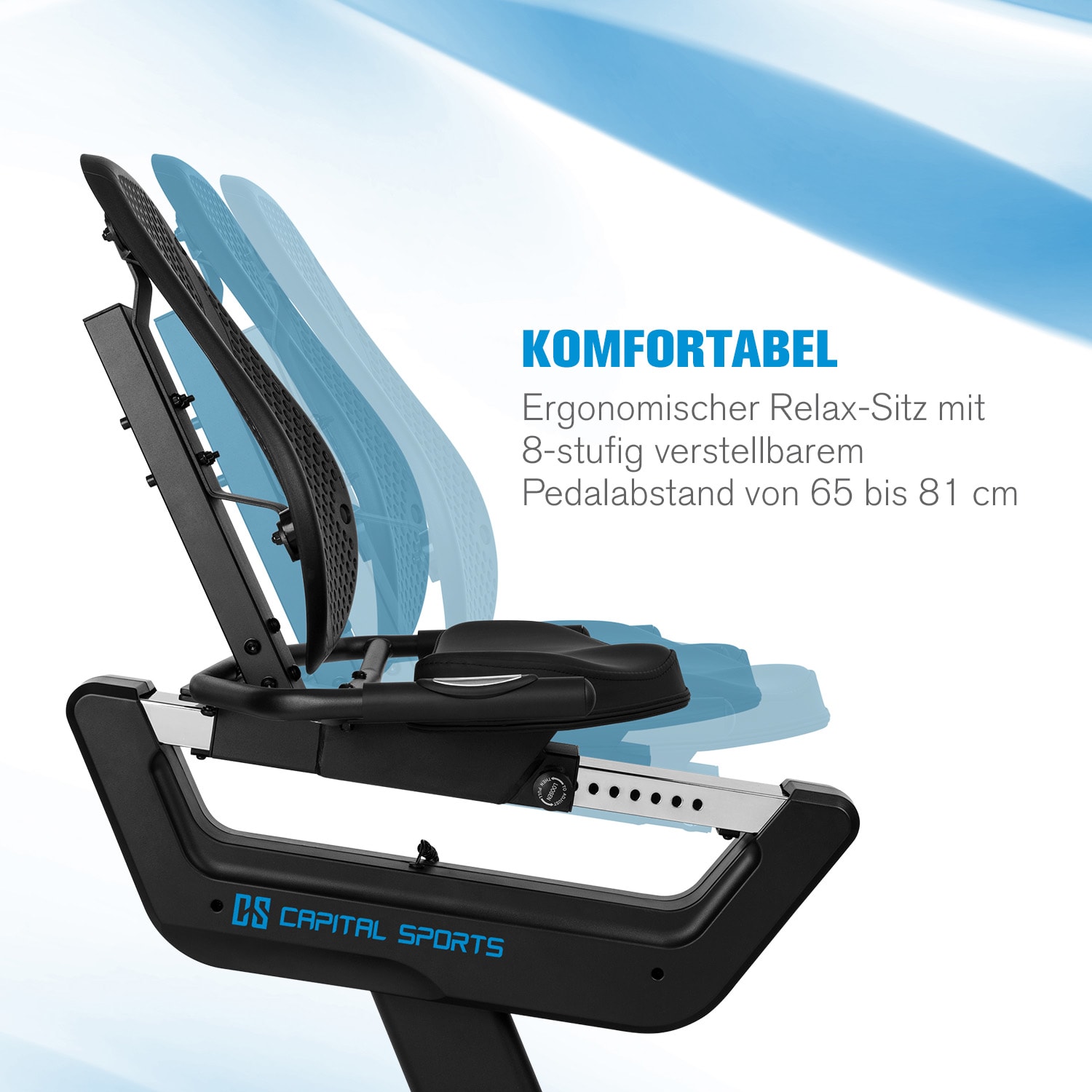 Evo Deluxe Cardiobike Bluetooth App 20kg Schwungmasse Evo Deluxe - 20 kg