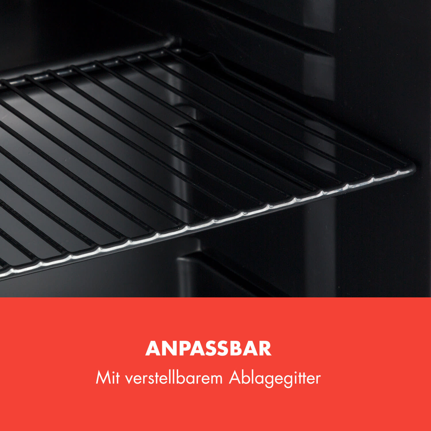 PopLife Getränkekühler Kühlschrank 0-10°C Retro-Design 48 Ltr | Rot