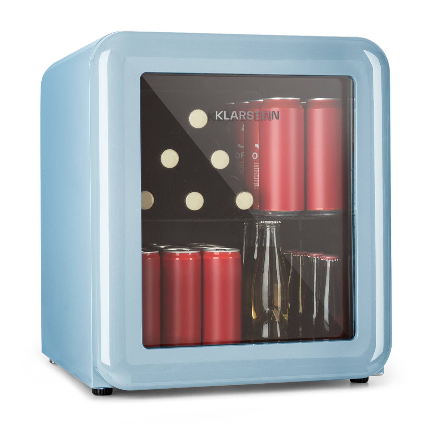 PopLife Frigorifero per bevande 0-10°C design rétro 