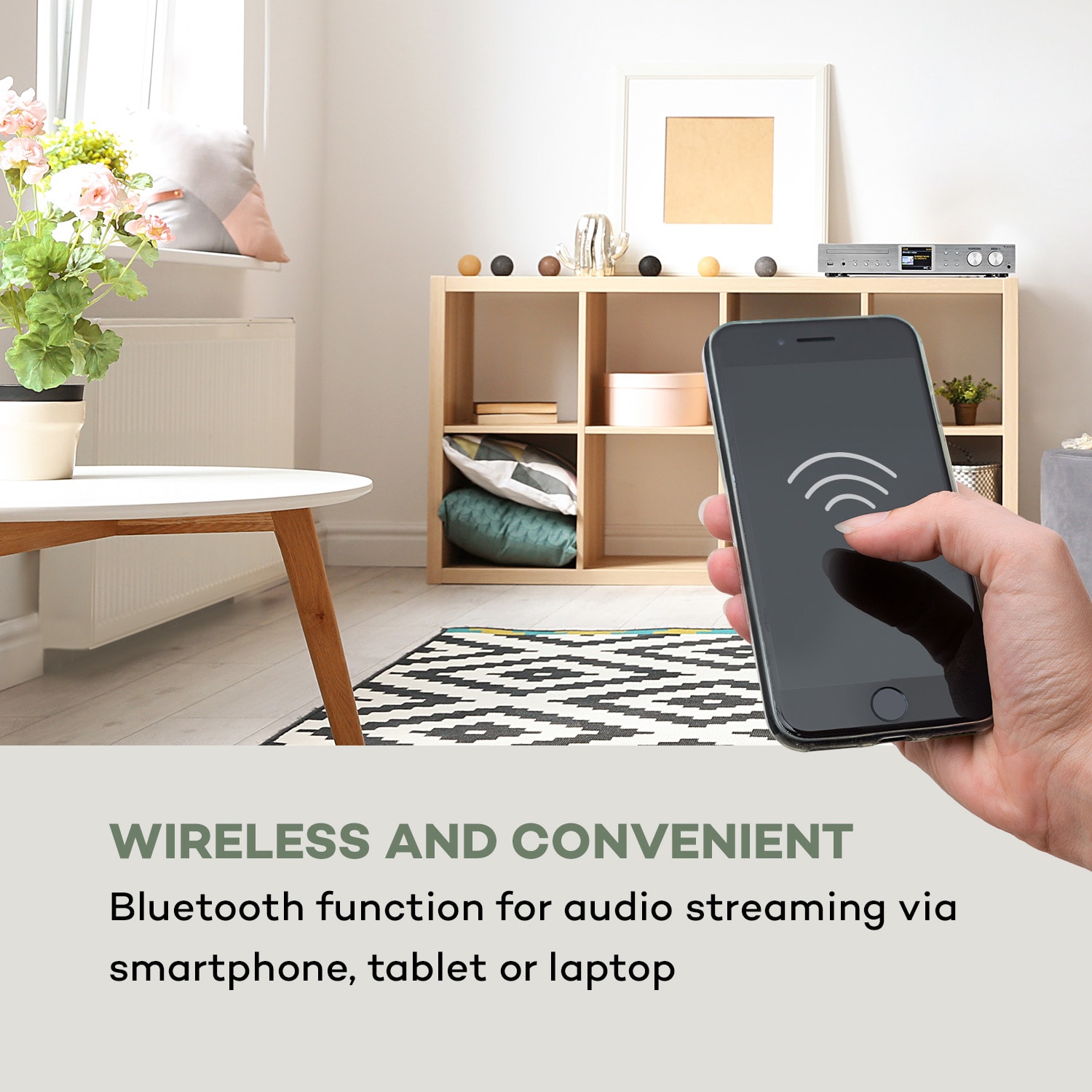 auna, iTuner CD HiFi sprejemnik 