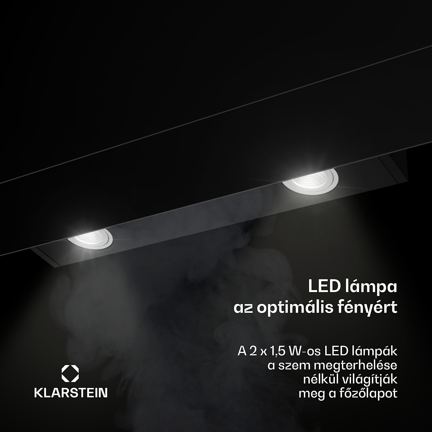 Aurica 90, páraelszívó, 90 cm, 610 m³/ó, LED, érintőképernyős, üveg, fekete 