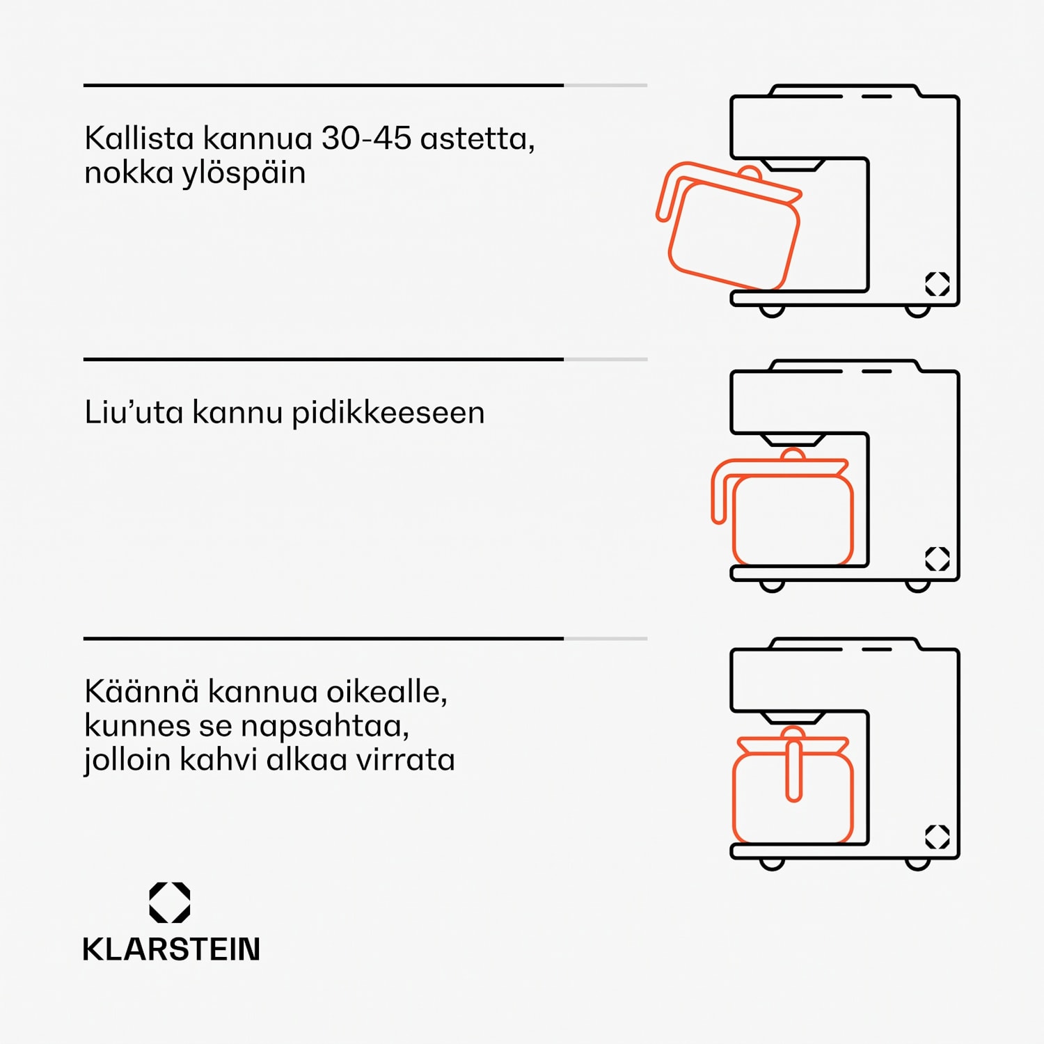 kahvinkeitin Arabica 800 W EasyTouch-ohjaus hopea/musta Hopea Metallinen