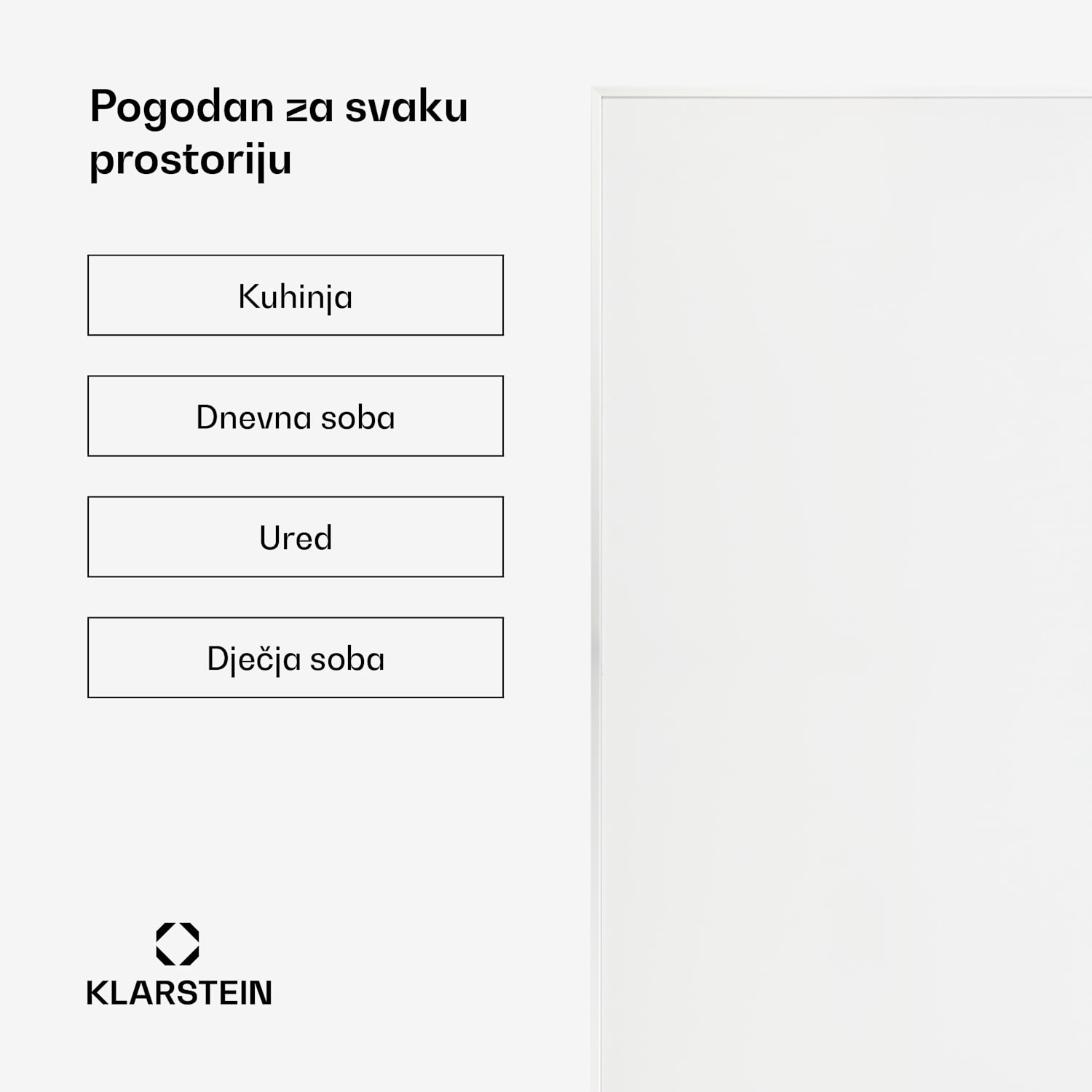 Wonderwall 720 Smart, infracrvena grijalica, 120 x 60cm, 720 W, tjedni tajmer, IP24, bijeli 60 x 120 cm | 720 W | Da | Bijela