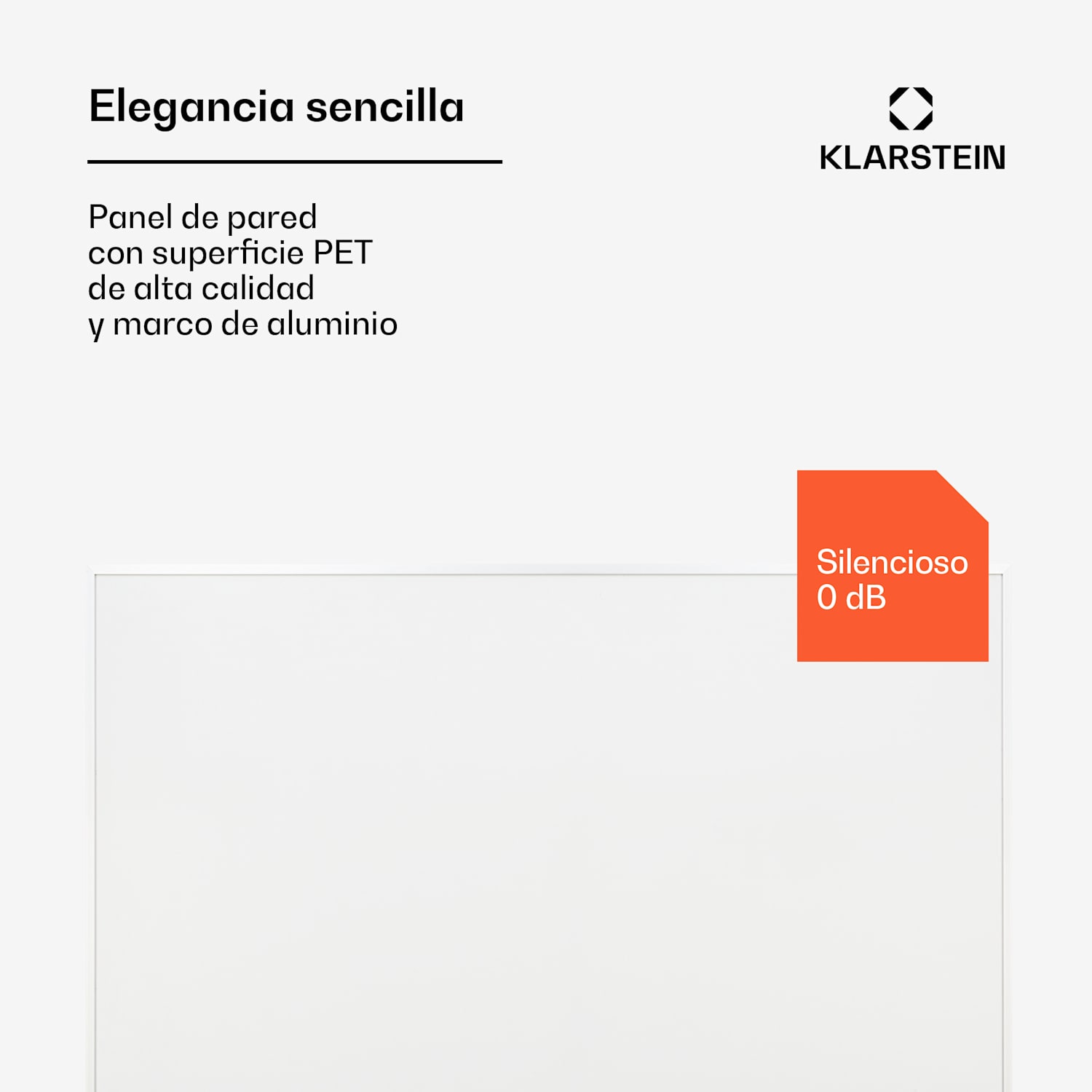 Wonderwall Smart Panel calefactor infrarrojo 60x100cm 600W Temporizador semanal IP24 Blanco 100 x 60 cm | 600 W | Sí