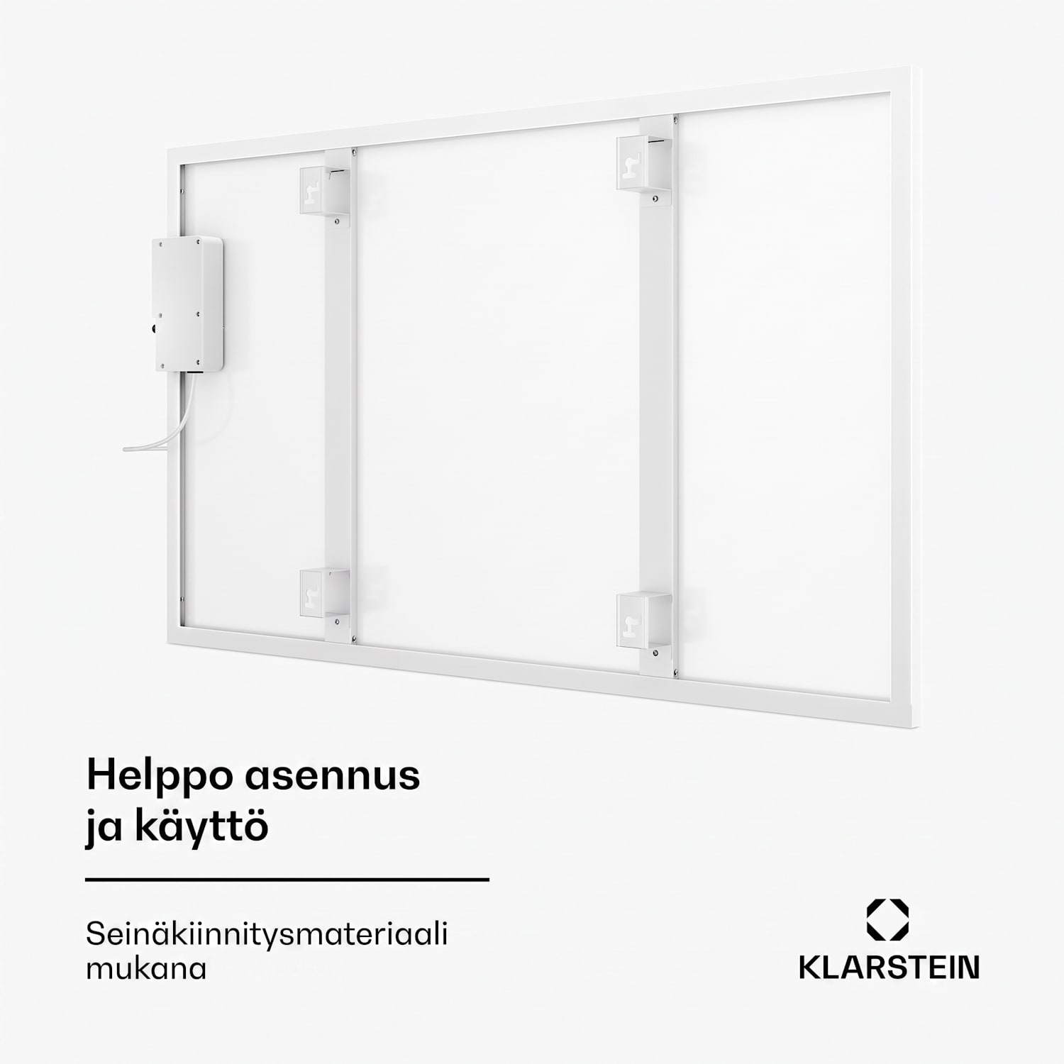 Wonderwall Smart infrapunalämmitin 60 x 100 cm sovelluksella ohjaus 600 W viikkoajastin IP24 100 x 60 cm | 600 W | Kyllä