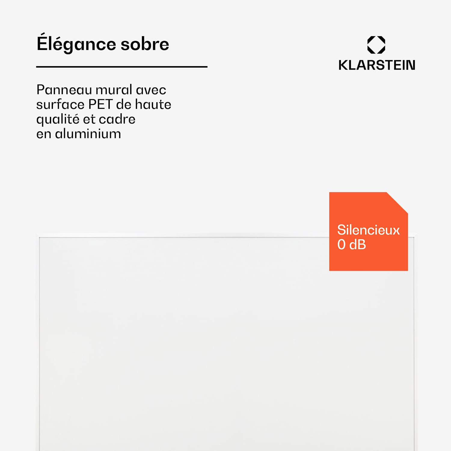 Wonderwall Smart radiateur infrarouge 60 x 100 cm contrôle par application 600 W Minuteur hebdomadaire IP24 100 x 60 cm | 600 W | Oui