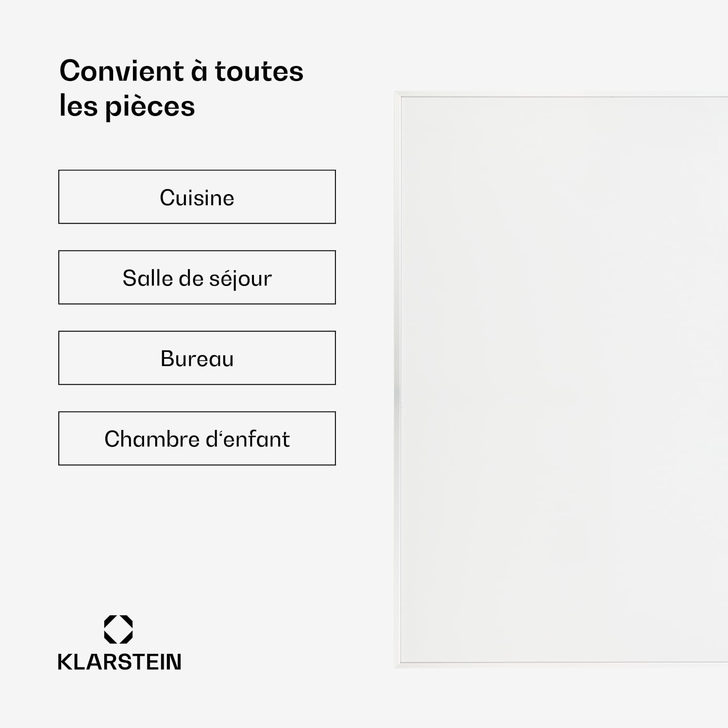 Wonderwall Smart radiateur infrarouge 60 x 100 cm contrôle par application 600 W Minuteur hebdomadaire IP24 100 x 60 cm | 600 W | Oui