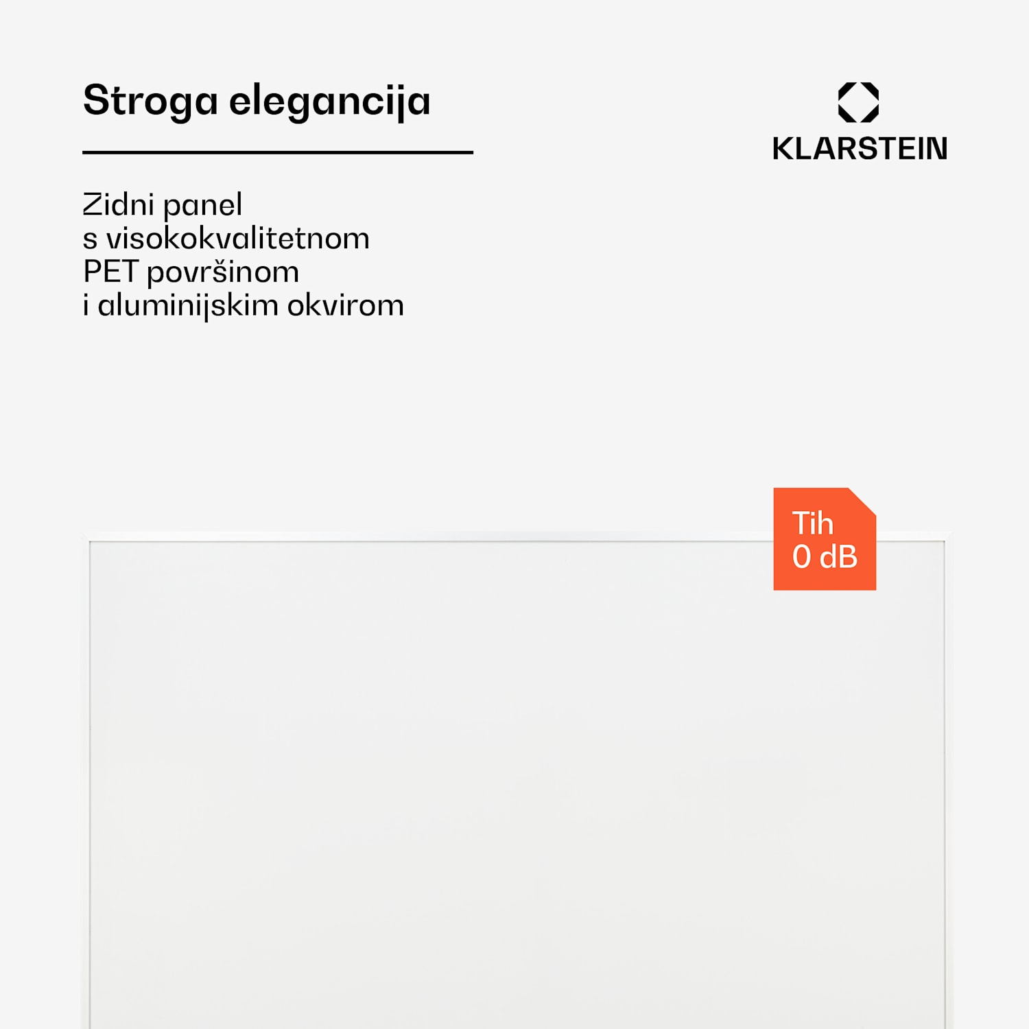 Wonderwall 600 Smart, infracrvena grijalica, 60 x 100 cm, 600 W, tjedni timer, IP24, bijela 100 x 60 cm | 600 W | Da