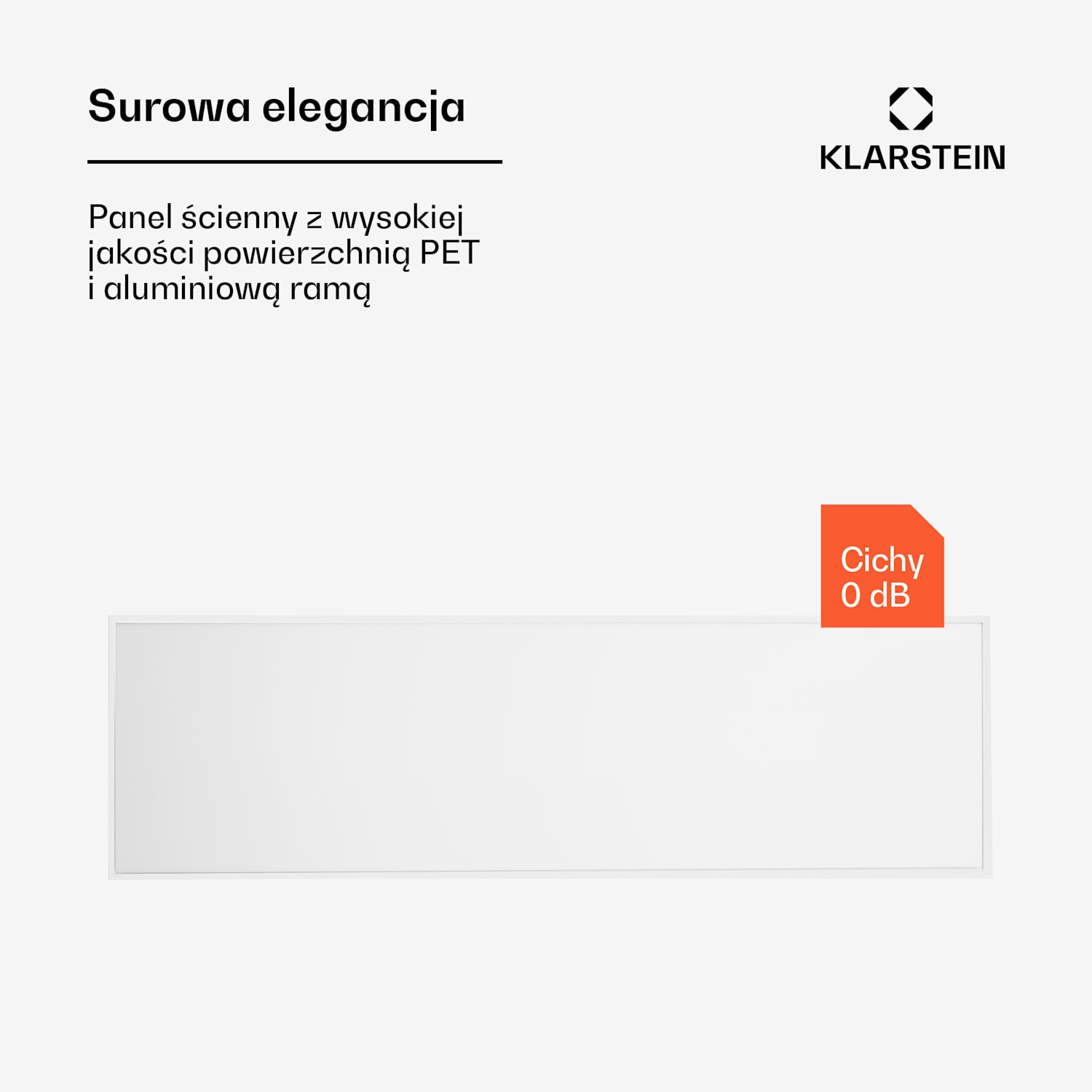 Wonderwall Smart, panel grzewczy na podczerwień, grzejnik, 30 x 100 cm, 300 W, programator czasowy, IP24, biały 