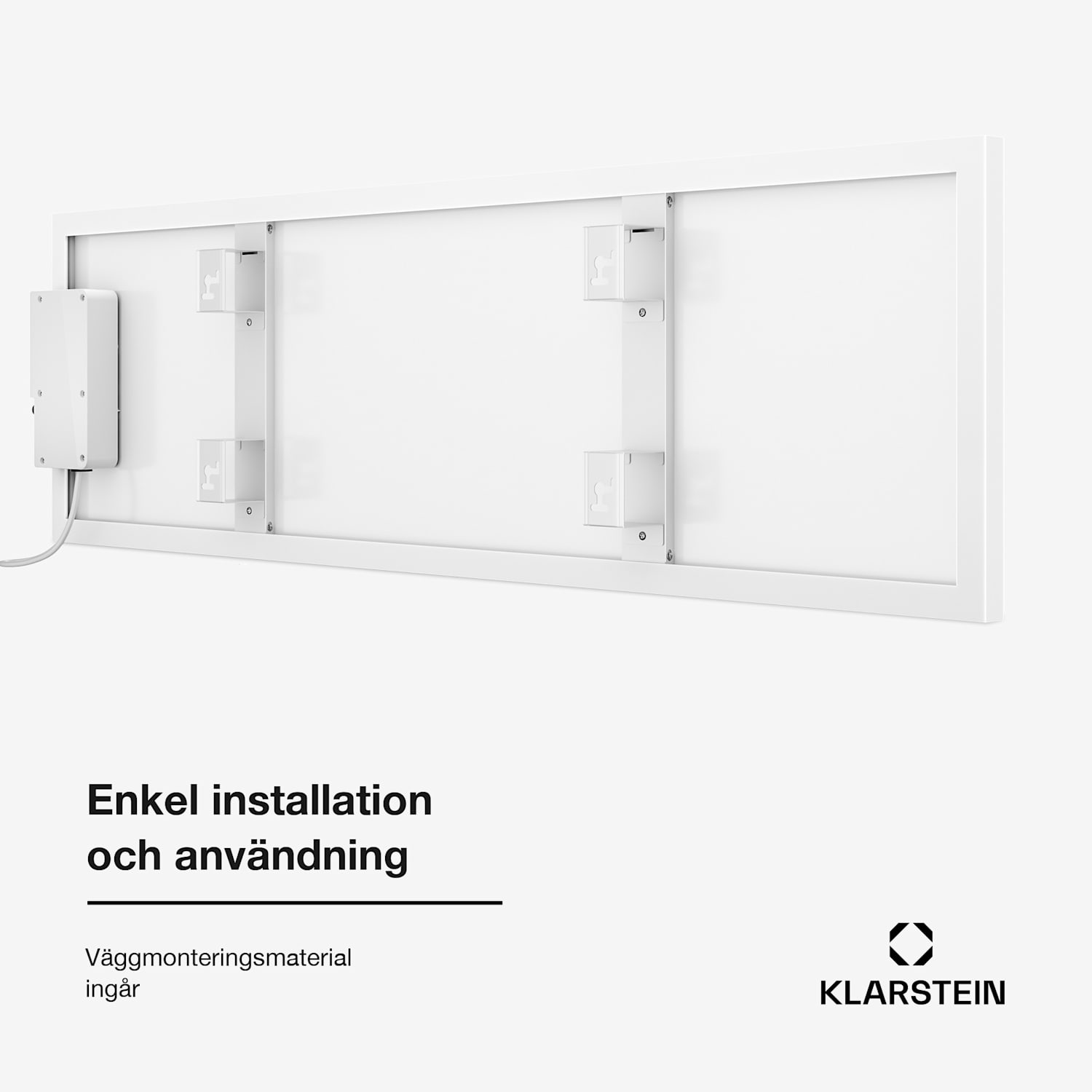 Wonderwall Smart infravärmare 100x30cm appstyrning 300 W veckotimer IP24 100x30 cm | 300 W | Ja