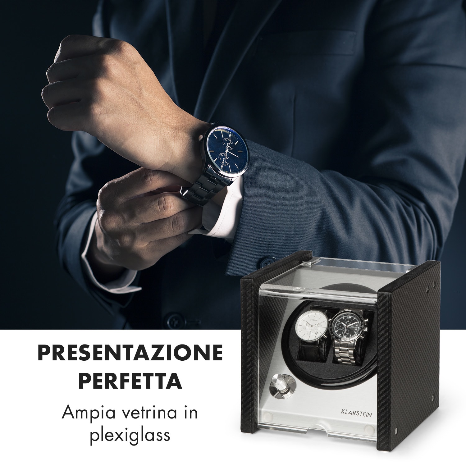 Tokyo 2 Scatola del Tempo, 2 Orologi, 3 Velocità, 4 Modalità, nero 2 orologi