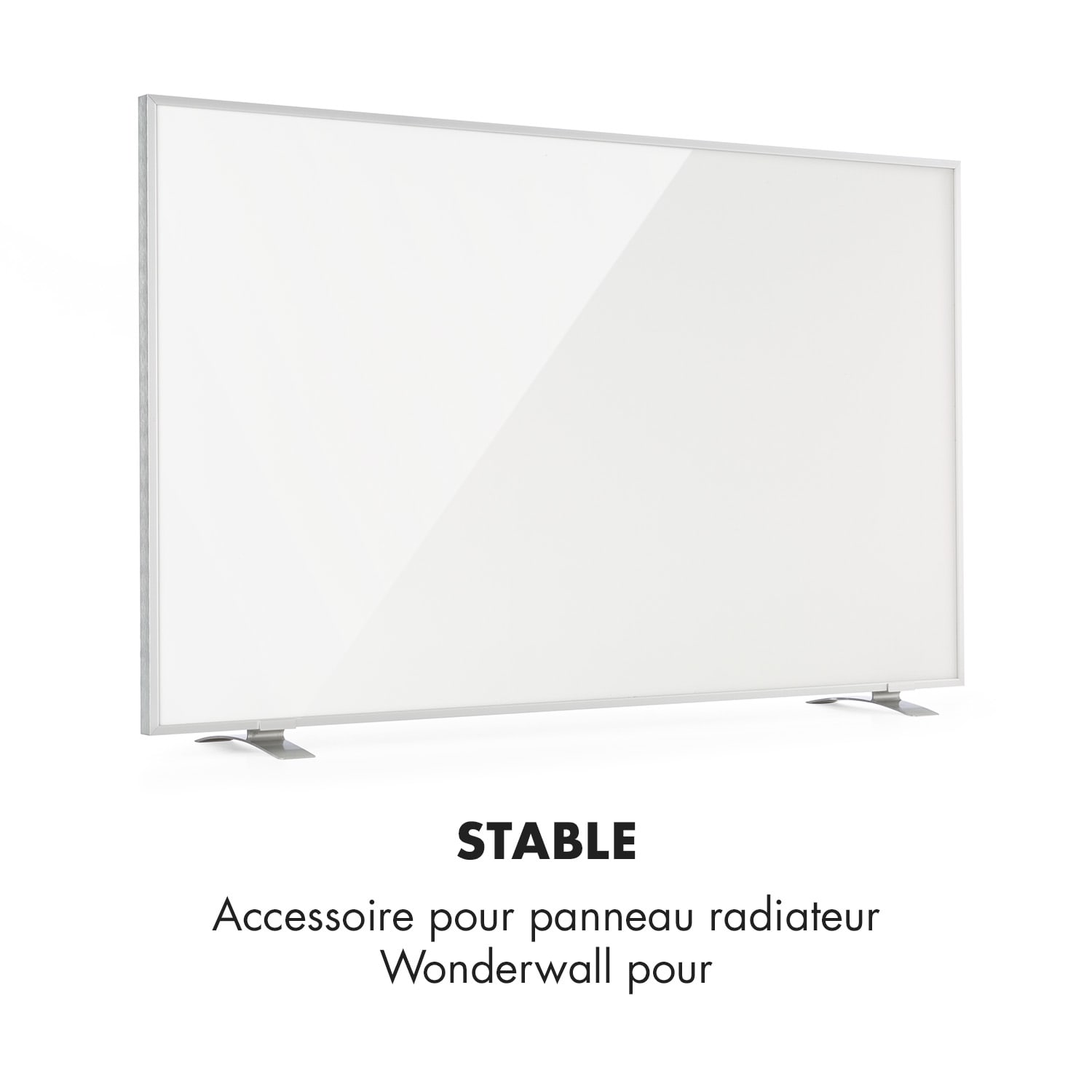 Wonderwall Stand Paire de pieds pour panneaux chauffants support alumi 