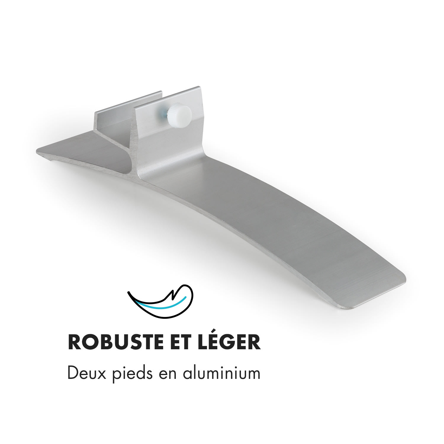 Wonderwall Stand Paire de pieds pour panneaux chauffants support alumi 