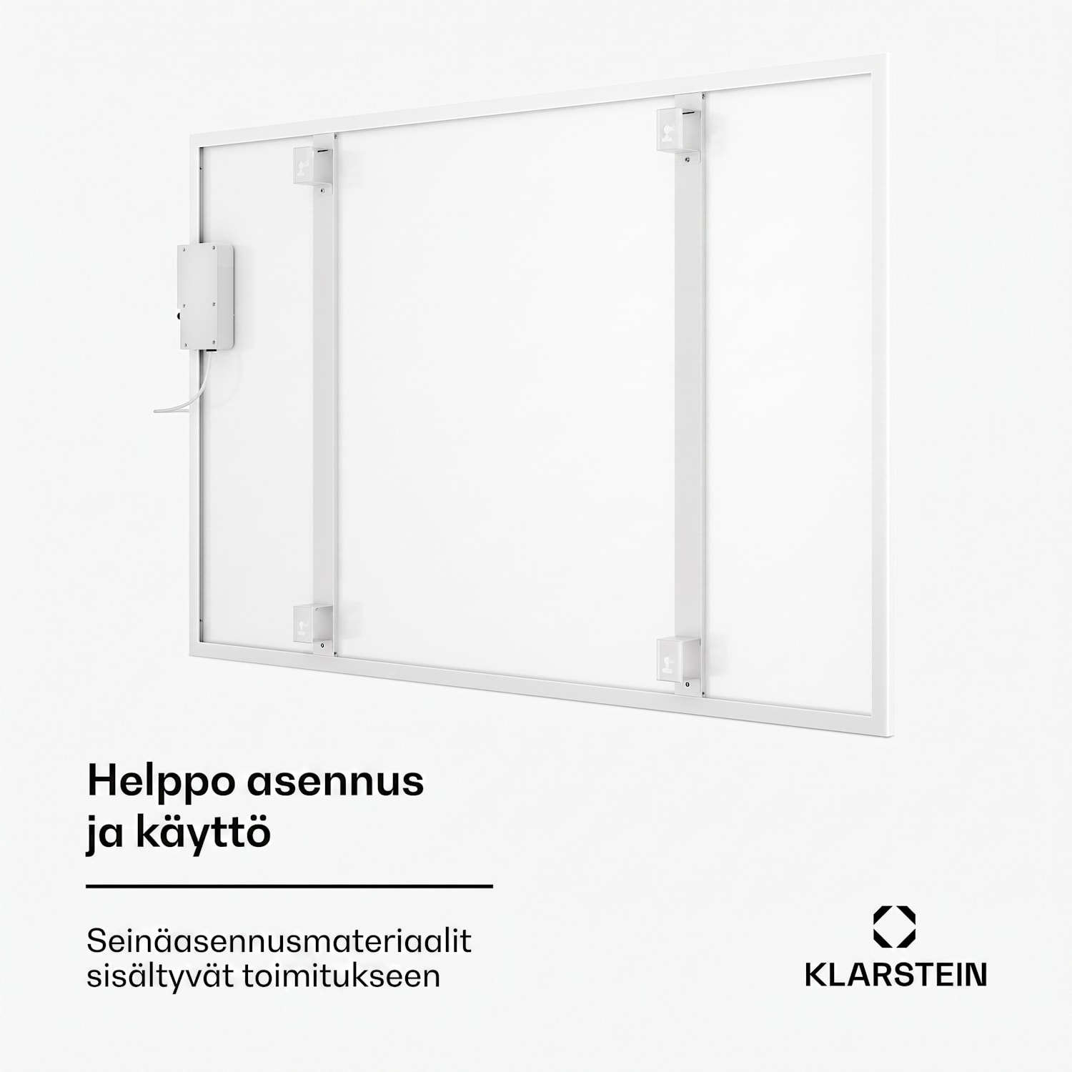 Wonderwall Smart infrapunalämmitin 80 x 120 cm sovelluksella ohjaus 960 W viikkoajastin IP24 120 x 80 cm | 960 W | Kyllä