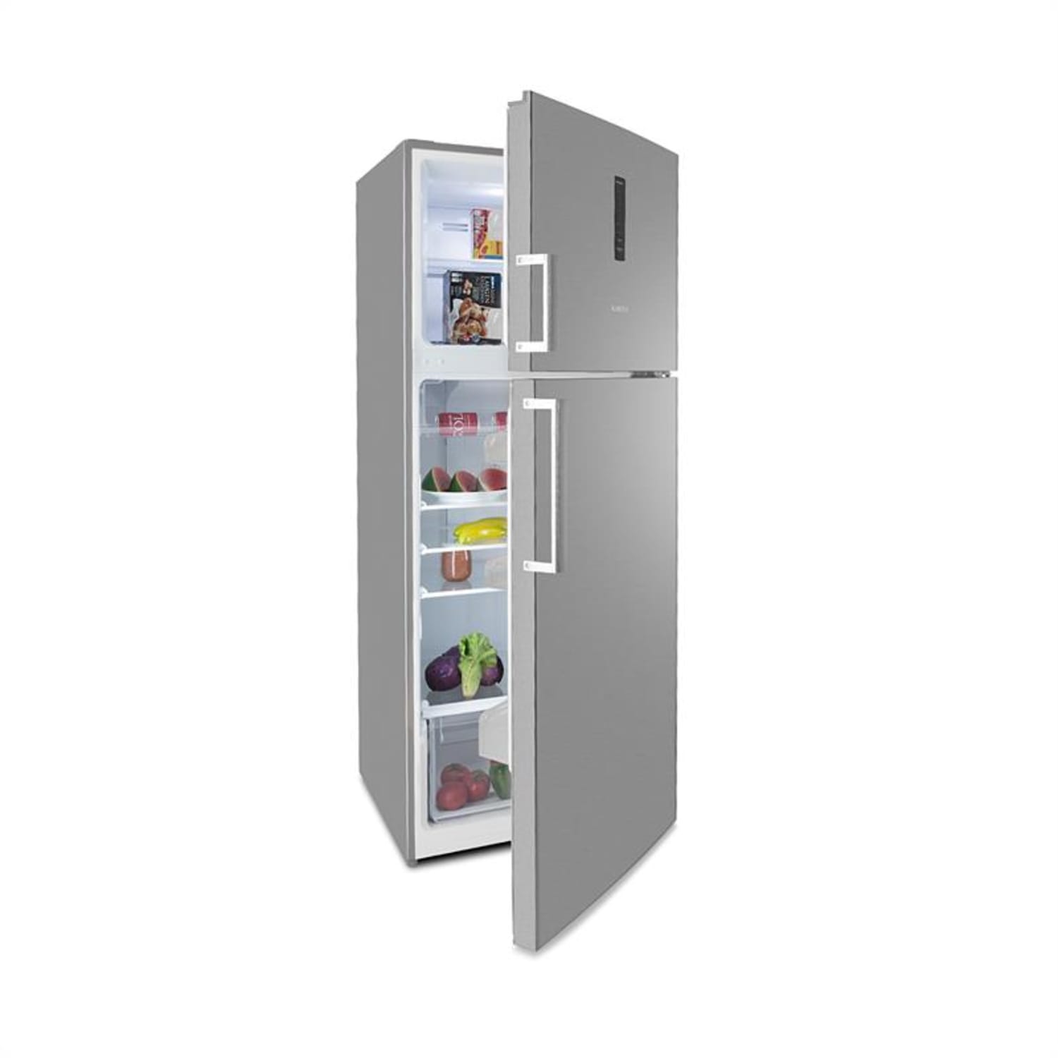 Height Cool XXL koel-/vrieskast 330L/95L A+ led touch edelstaal 