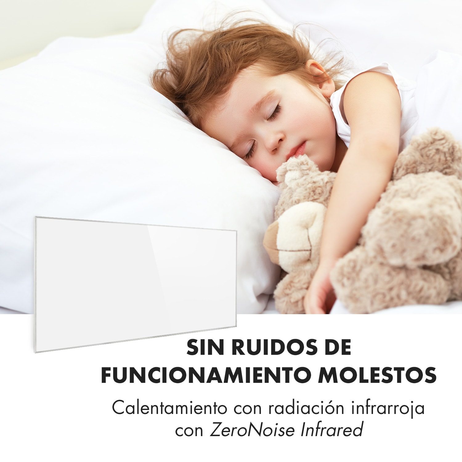 Calentador infrarrojo Wonderwall 72 60x120cm 720W Temporizador semanal IP24 60 x 120 cm | 720 W | No