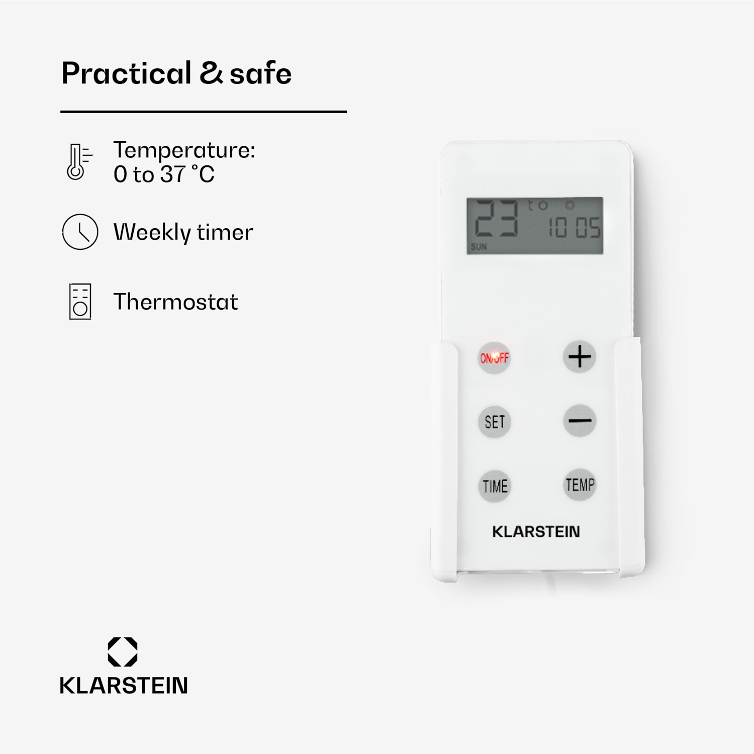 Wonderwall 60 infraroodverwarming 60x100 cm 600W weektimer IP24 100 x 60 cm | 600 W | Nee