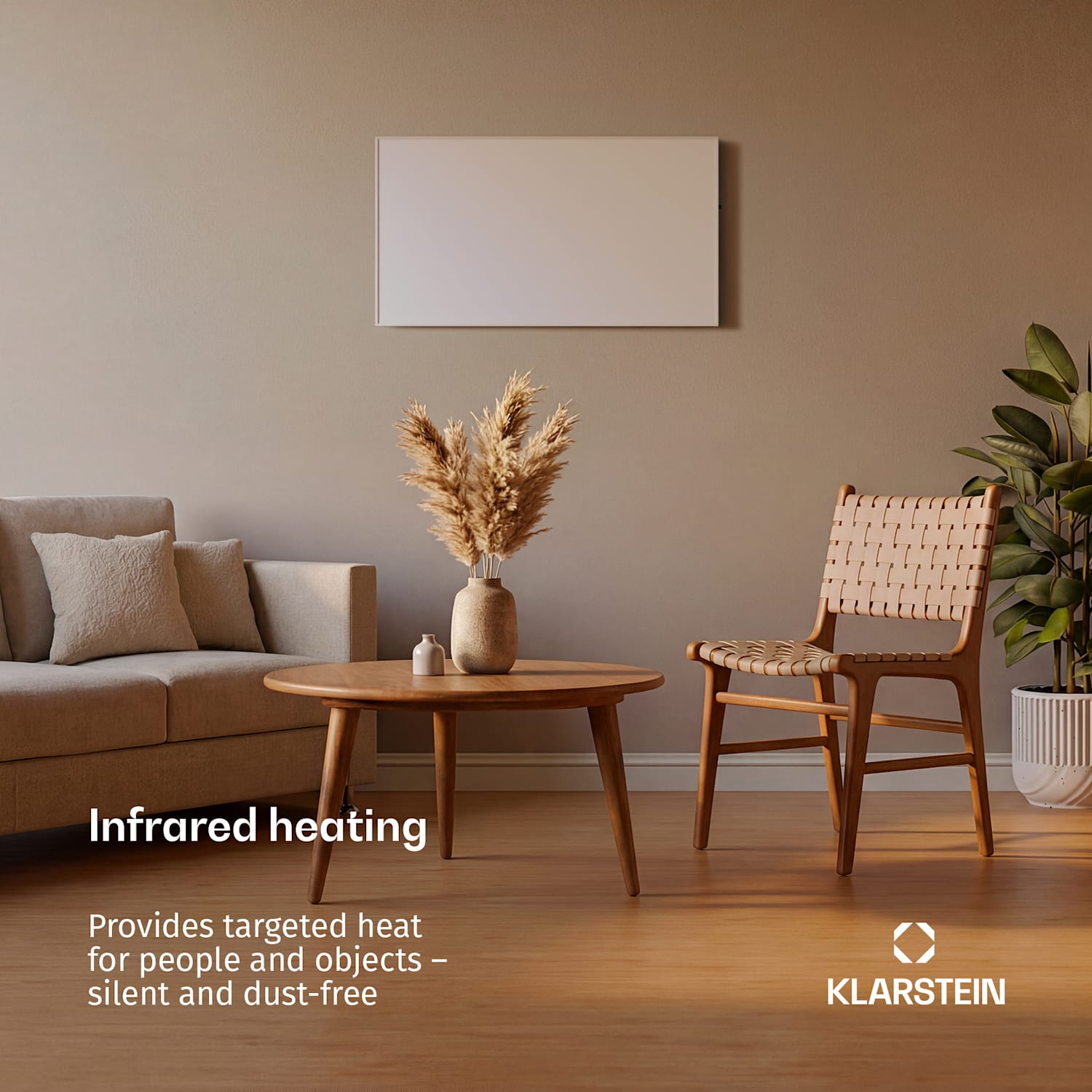 Wonderwall 45 infraroodverwarming 50x90 cm 450W weektimer IP24 50 x 90 cm | 450 W