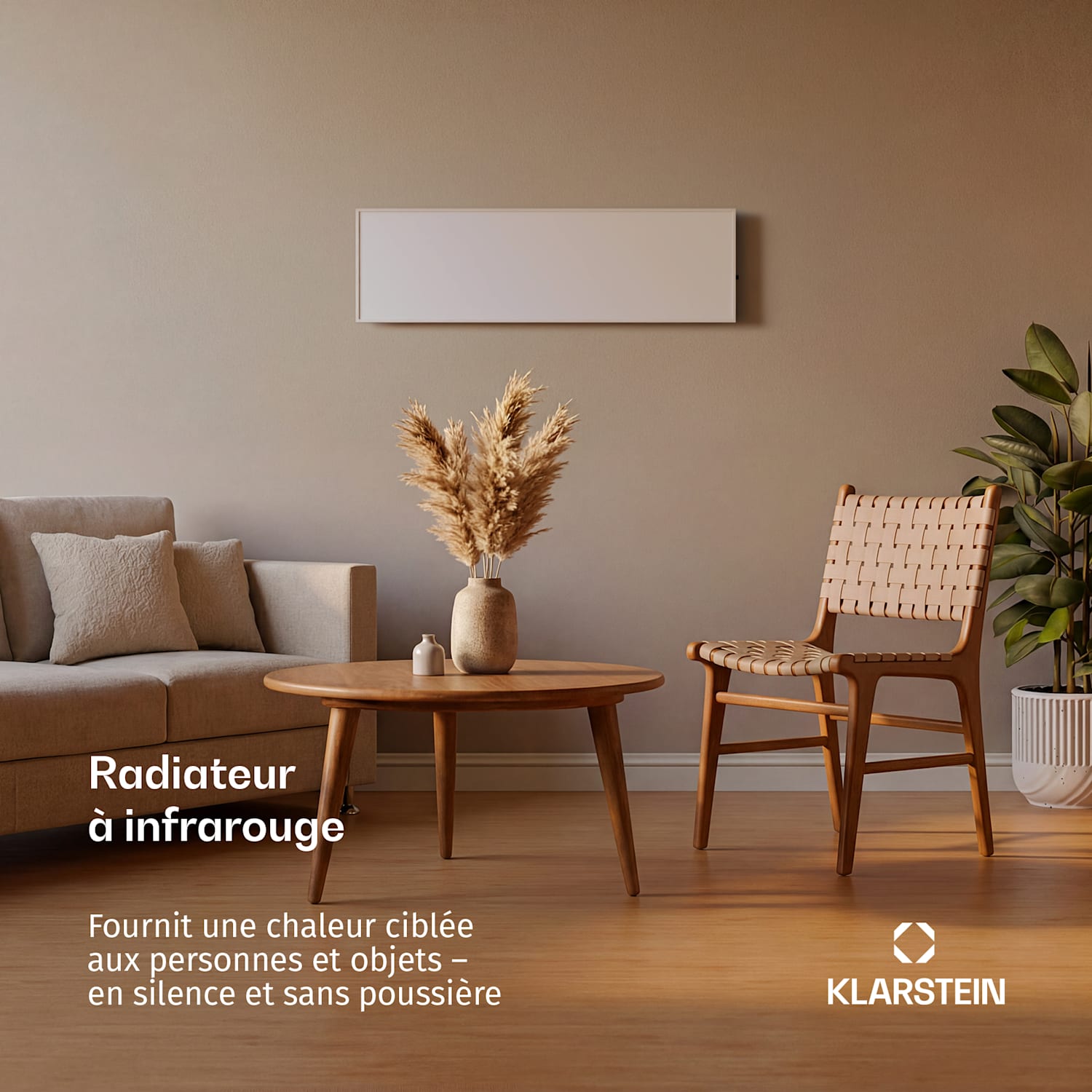 Wonderwall 30 infraroodverwarming 30x100 cm 300W weektimer IP24 