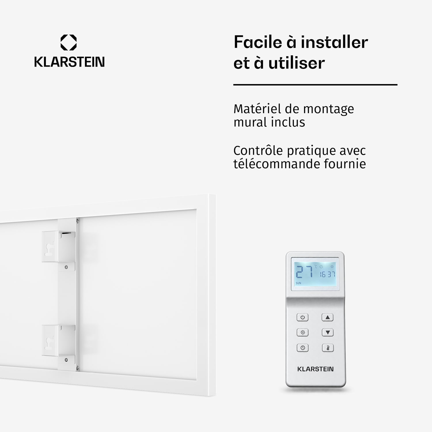 Wonderwall 30 infraroodverwarming 30x100 cm 300W weektimer IP24 