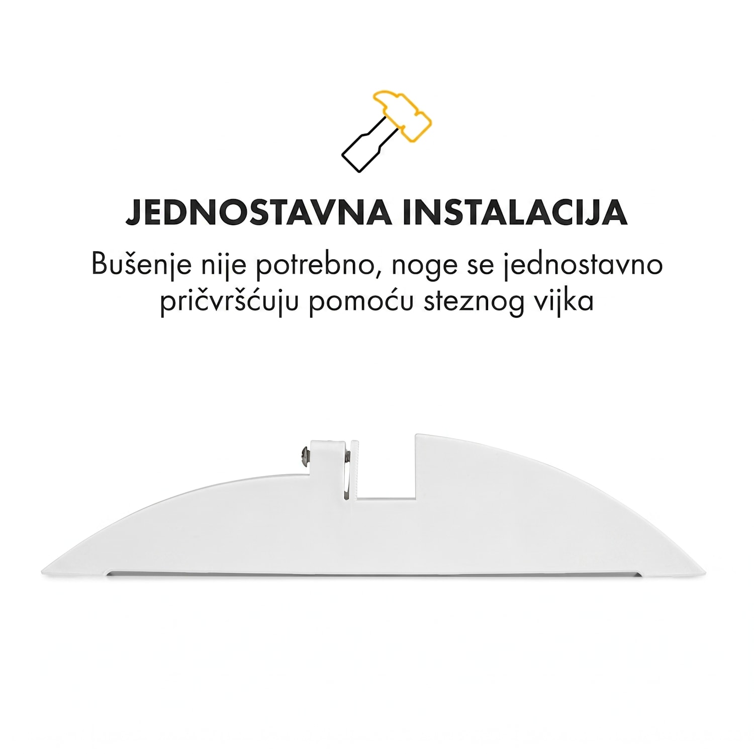 Wonderwall, postolje, plastika, 2 komada, oprema 