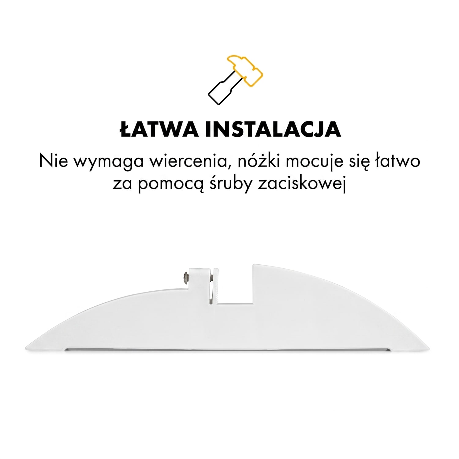 Wonderwall, nóżki, tworzywo sztuczne, 2 szt., akcesoria 