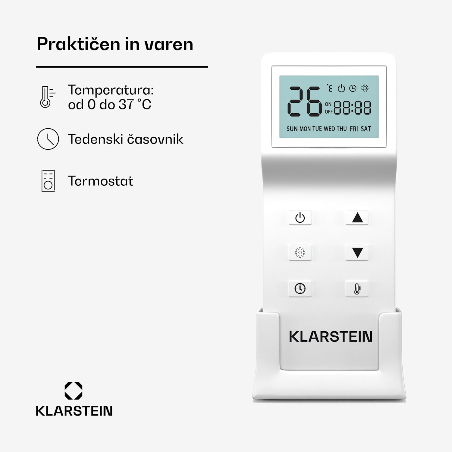 Wonderwall 120 Infrardeči grelnik, 120x100cm, 1200W, Časovnik, IP24 1200 W