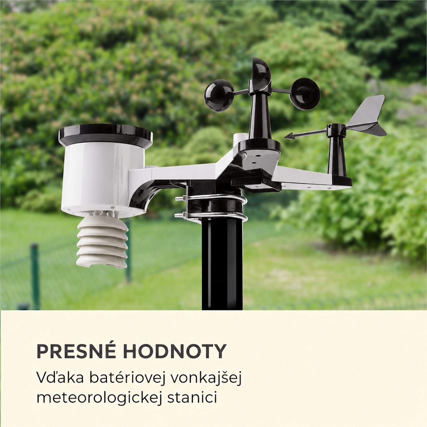 Huygens, profesionálna meteorologická stanica, 6 v 1, farebný displej, WiFi, aplikácia 