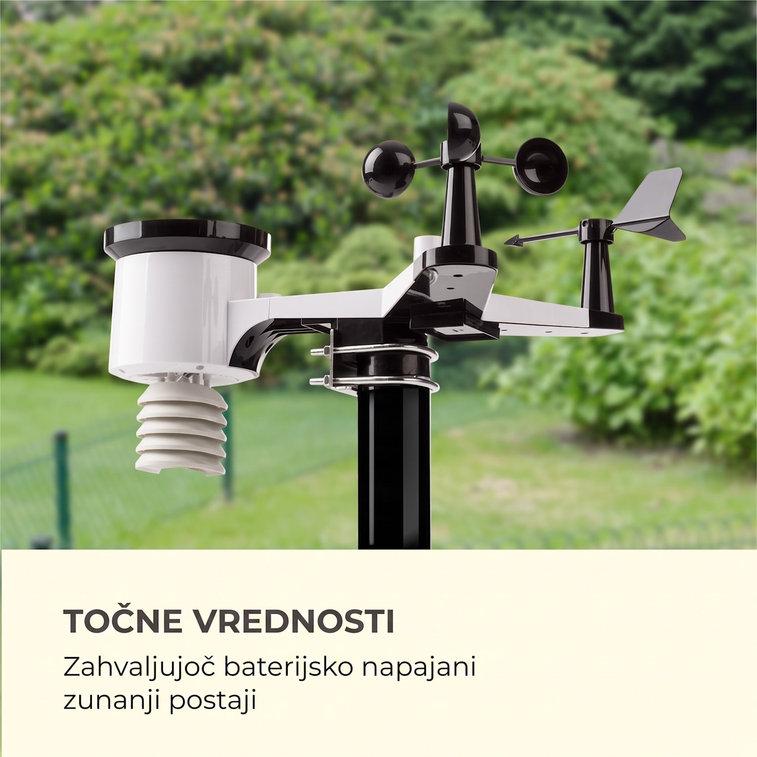 Huygens, profesionalna meteorološka postaja, 6 v 1, barvni zaslon, WIFI, aplikacija 