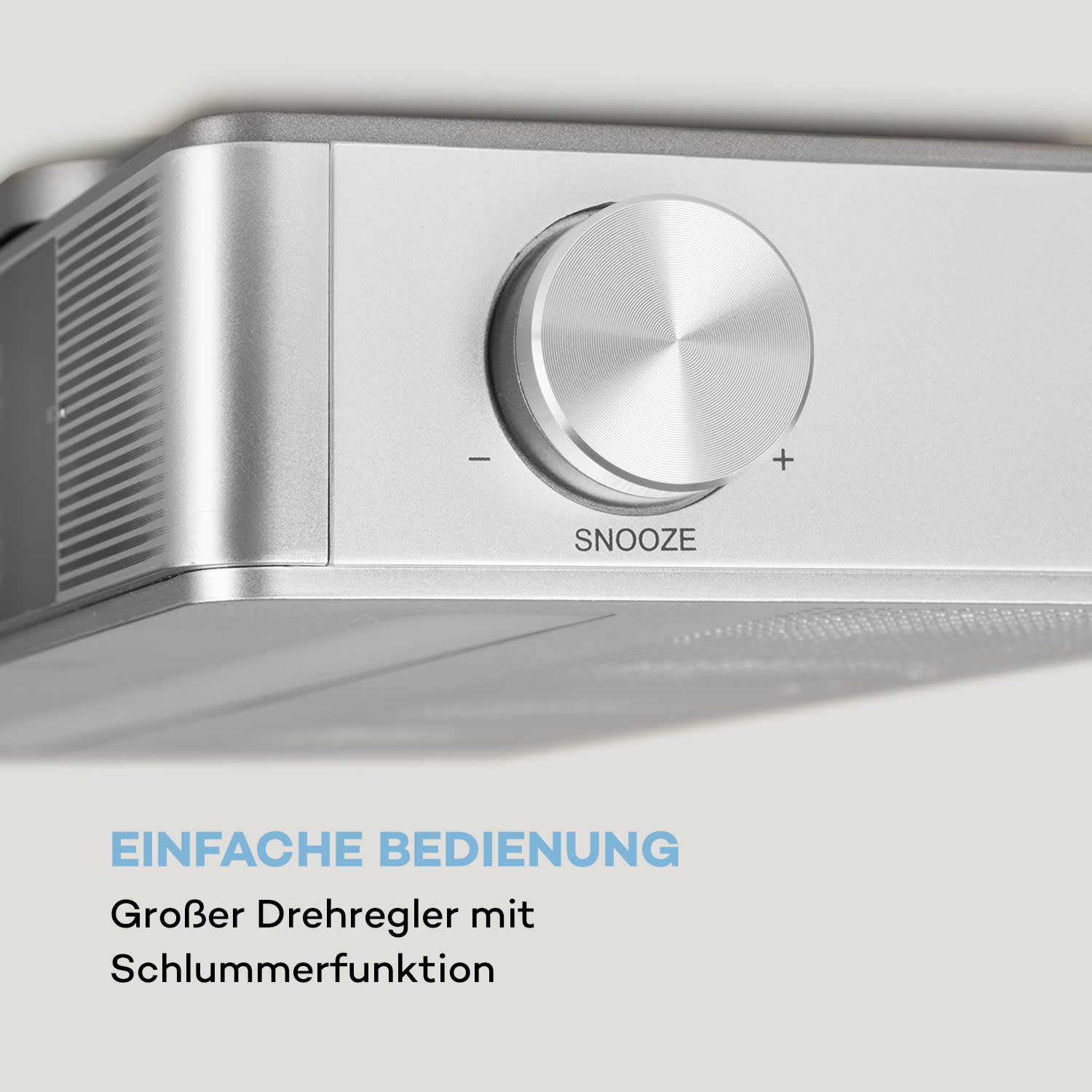 KR-140 Küchenradio DAB+/UKW/BT Freisprechfunktion LED-Beleuchtung 