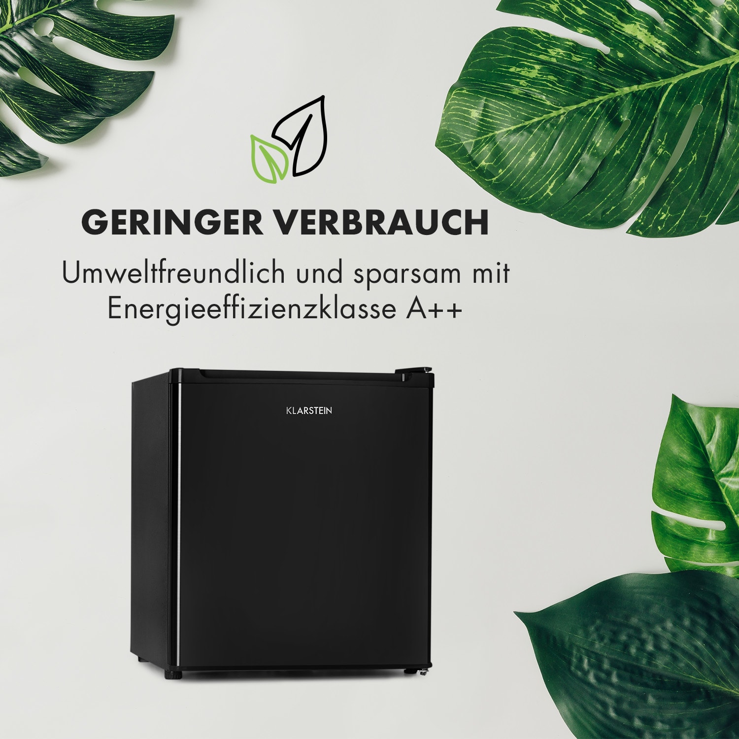 Garfield Eco Mini-Gefrierschrank 4-Sterne 34 Liter kompakt Schwarz