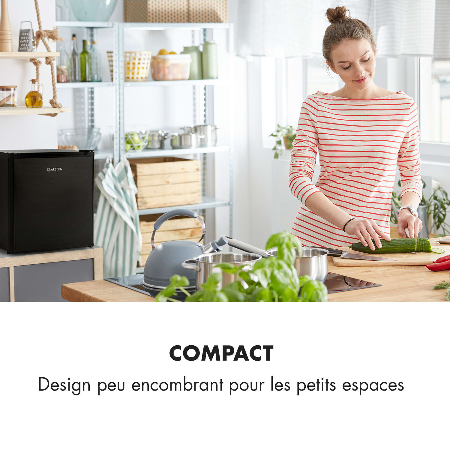 Garfield Eco mini vriezer 4-sterren 34 liter compact 