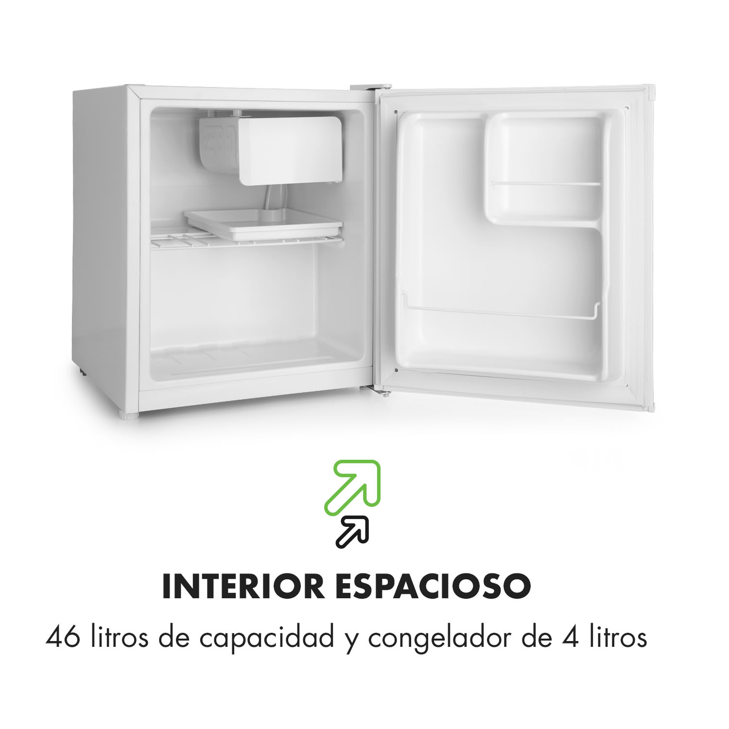 Snoopy Eco Mini Frigorífico con Congelador 41 Litros 39dB 
