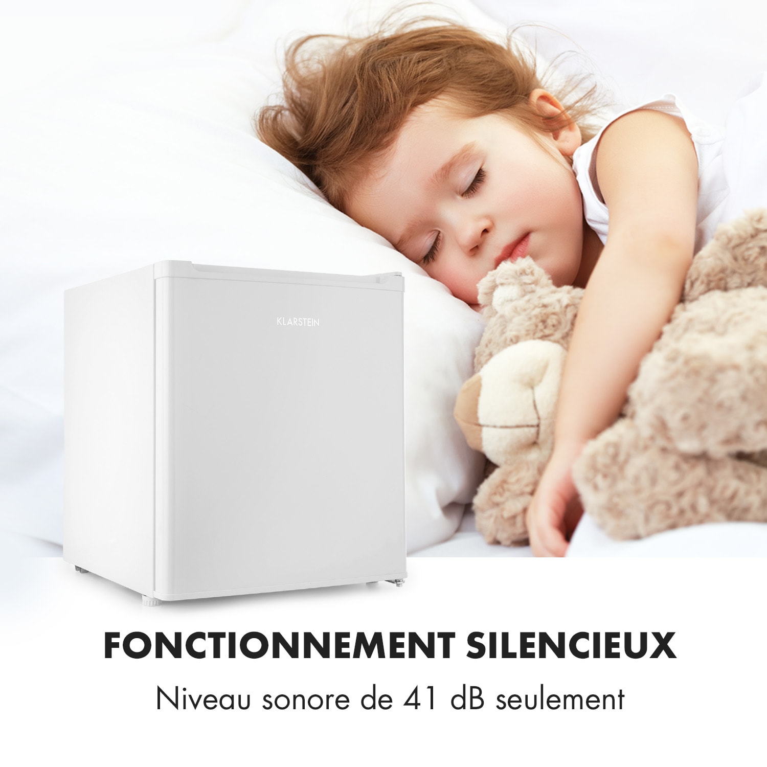 Snoopy Eco minikoelkast met vriesvak 41 liter 39dB 