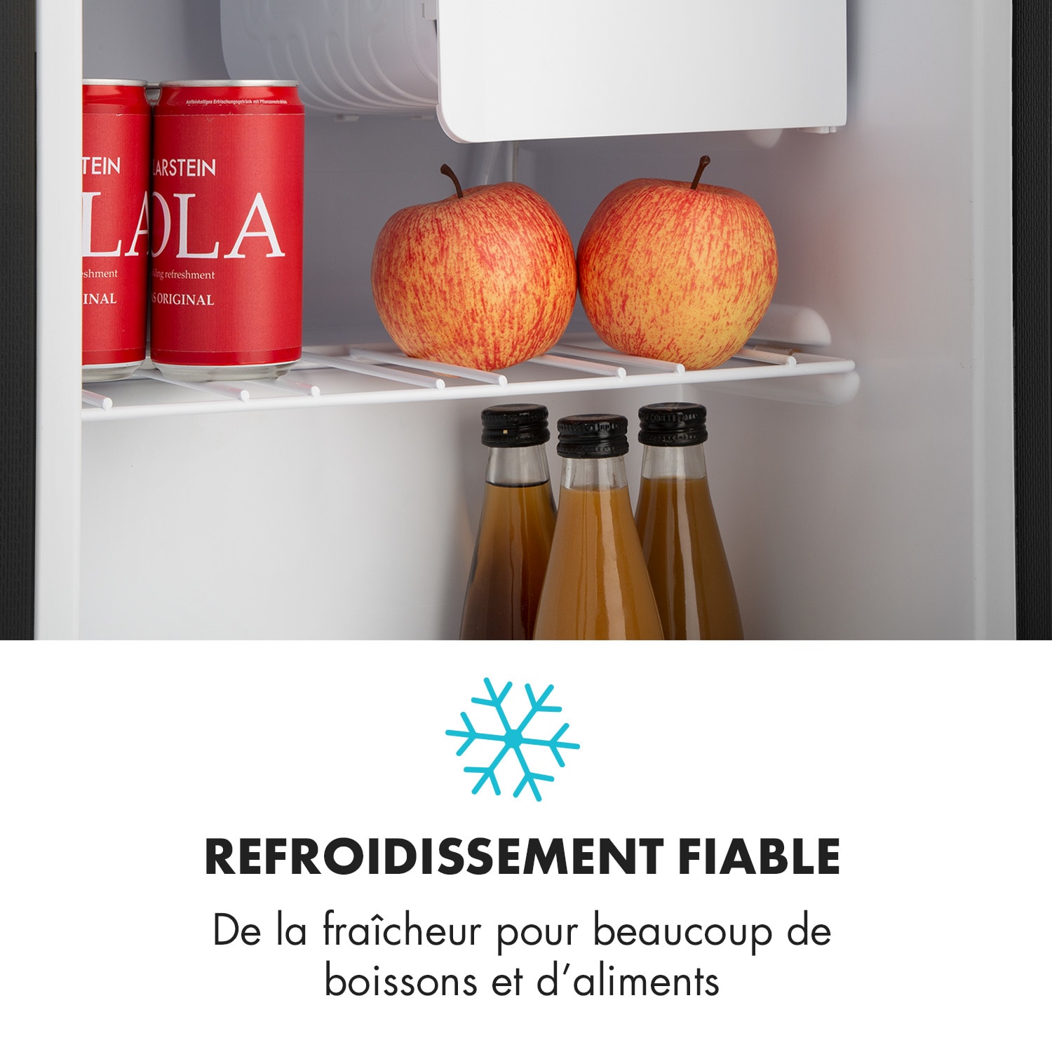 Snoopy Eco Mini-réfrigérateur avec congélateur 41 litres 39 dB Noir