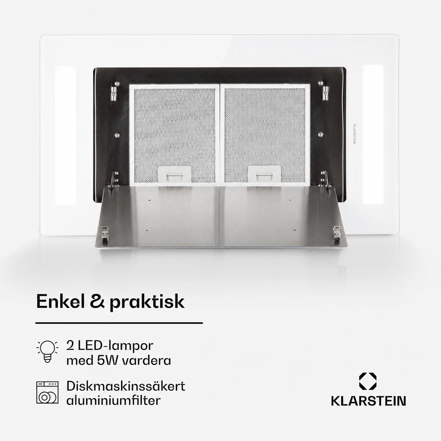 Remy Takfläkt 90 cm 619 m³/h 230W 3 nivåer fjärrkontroll 