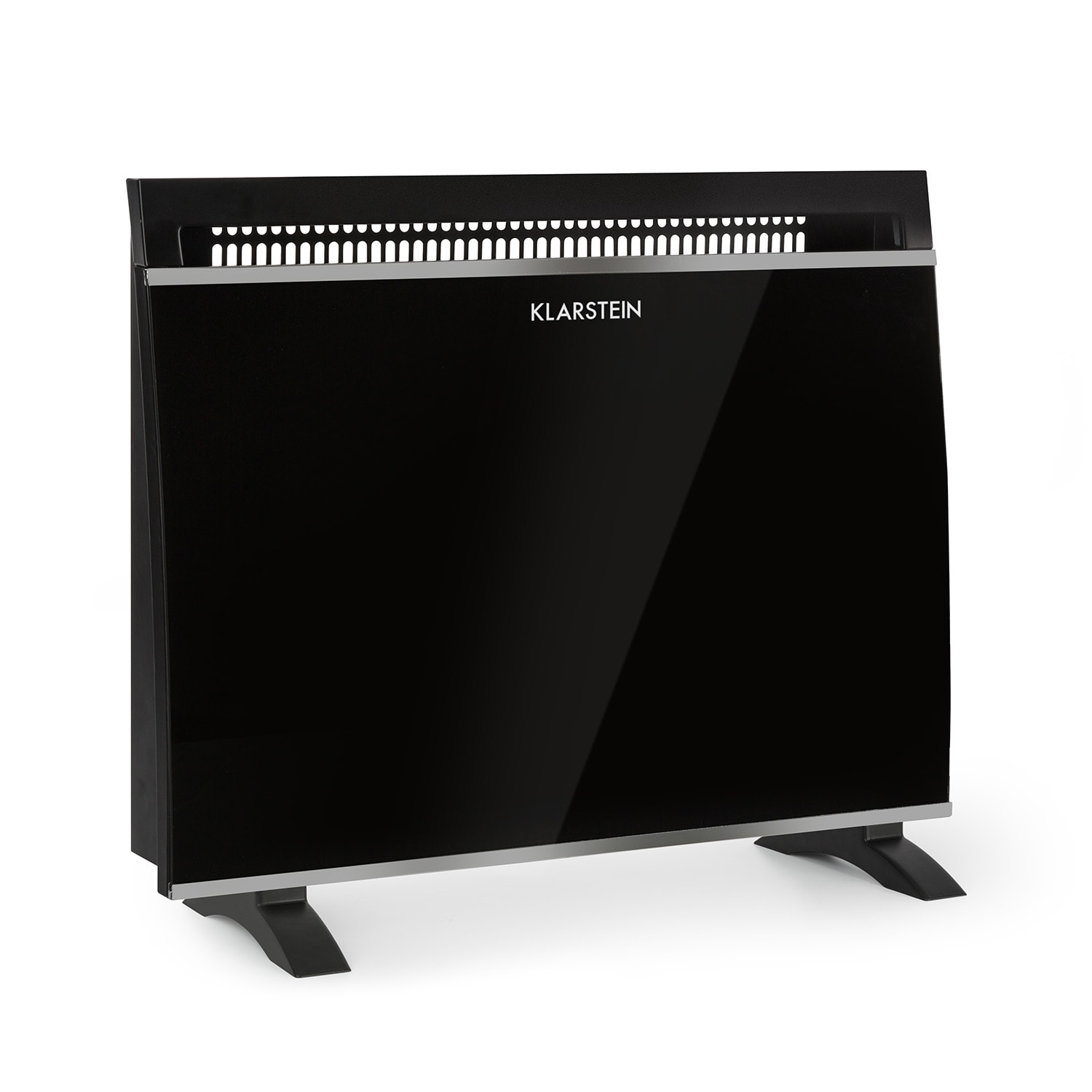 Gotland, convector de sticlă, 600/900/1500 W, negru 