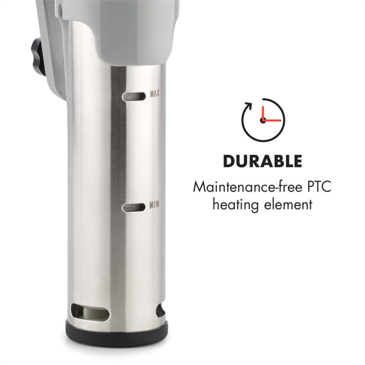 Quickstick Flex, Sous-Vide, 1300 W, 3D circulator, IPX7, timer, 0 - 95 °C, argintiu 