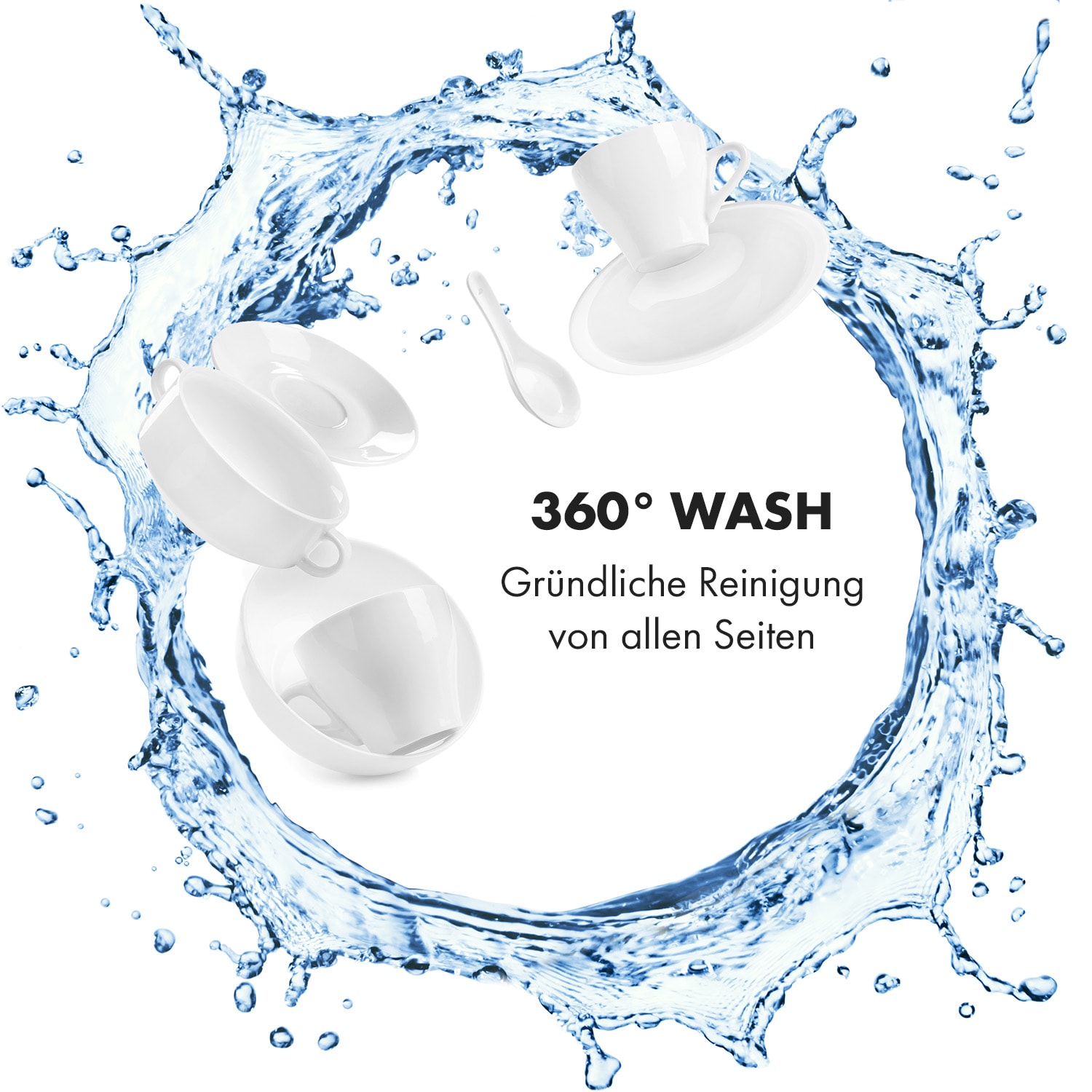 Amazonia 6 Secret Einbau-Geschirrspüler 6 Programme 