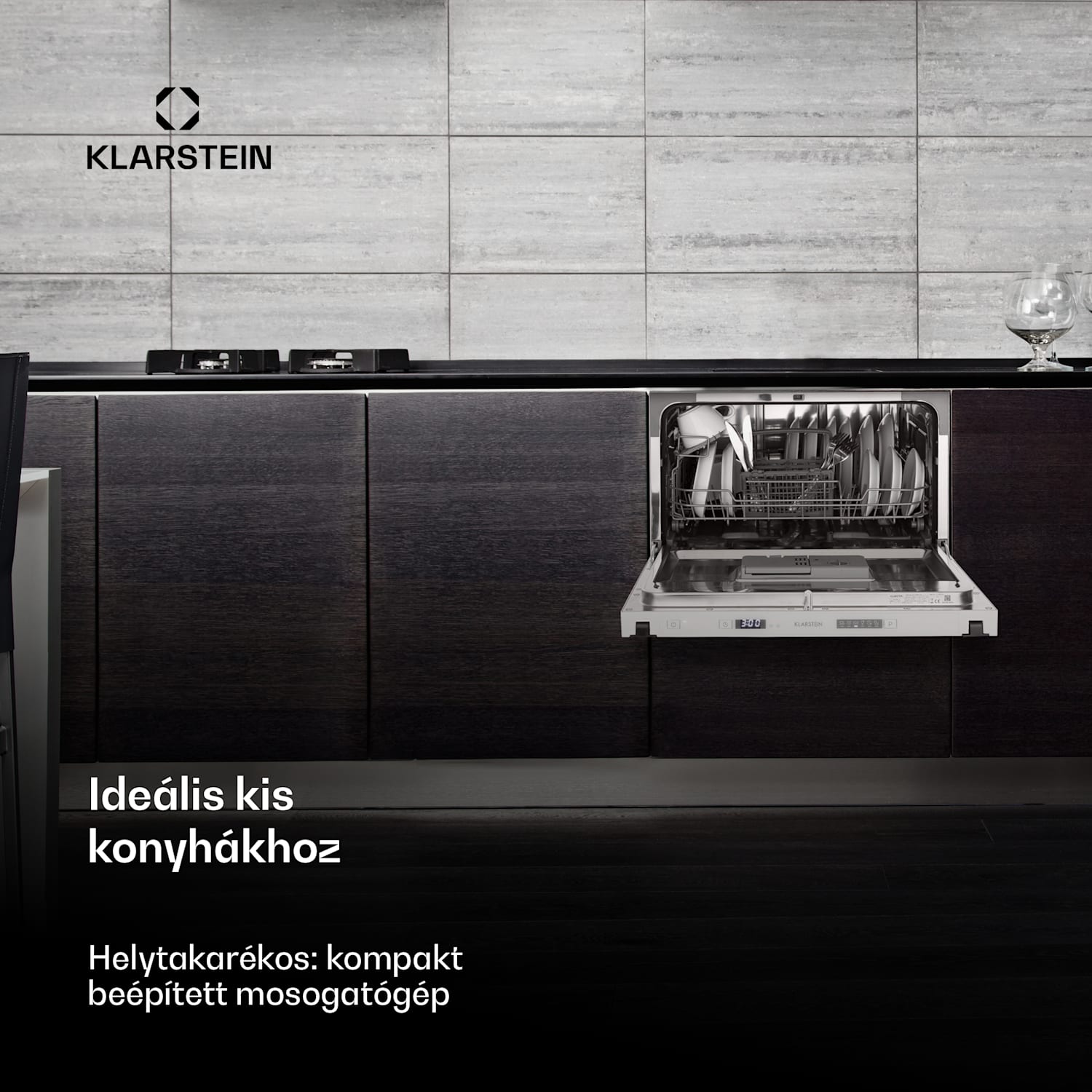 Amazonia 6 Secret, beépített mosogatógép, 6 program, fehér 