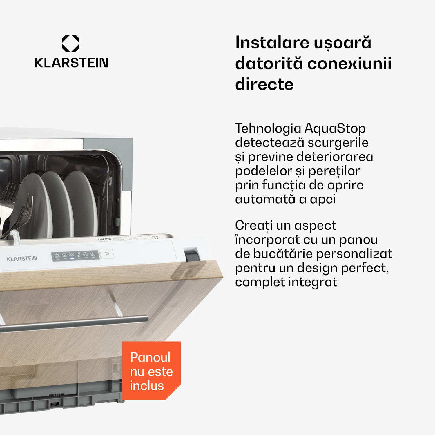 Amazonia 6 Secret, mașină de spălat vase, 6 programe, albă 