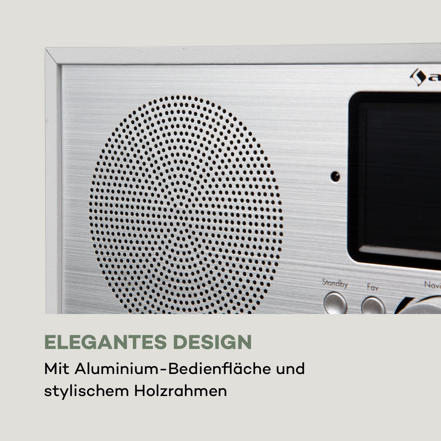 Silver Star Stereo Internet DAB+/UKW Radio, WiFi, BT, DAB+/UKW, weiß