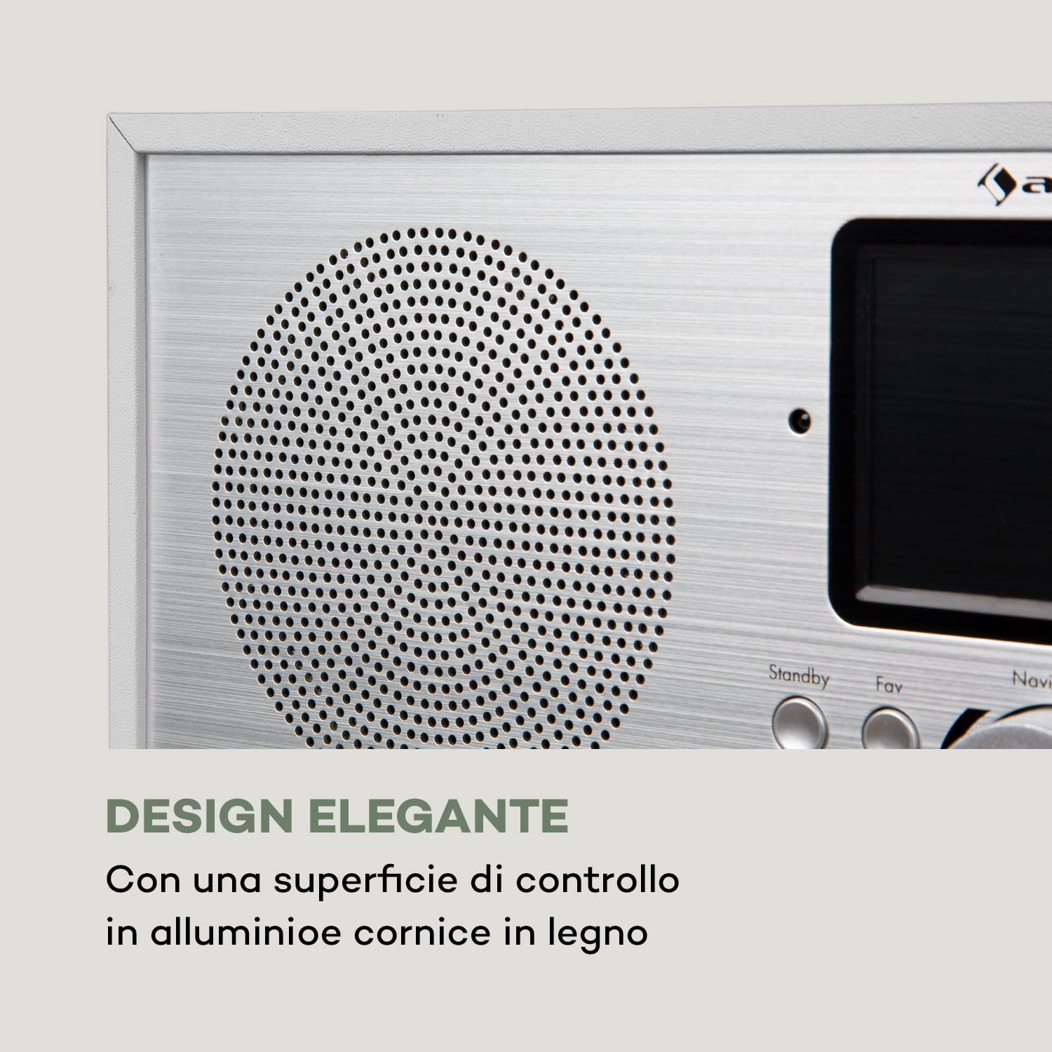 Silver Star Stereo Radio Web,DAB+/FM, WiFi, BT, DAB+/FM, bianco 