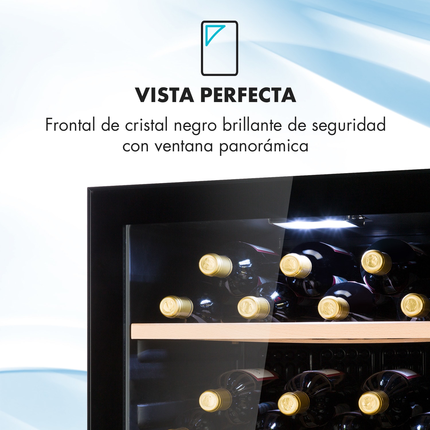 Barossa 102 Duo Vinoteca 102 botellas 226 litros 2 zonas Control táctil 2 zonas de refrigeración | 102 botellas