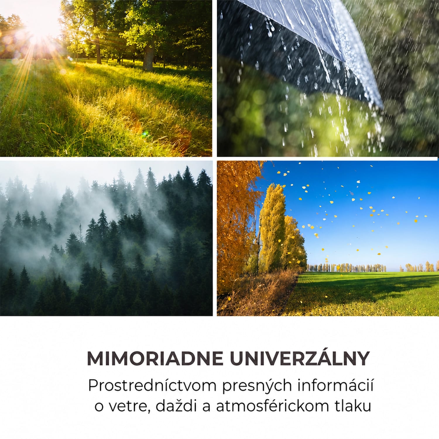 Halley, profesionálna meteorologická stanica, merania 6 v 1, senzor do vnútorného a vonkajšieho prostredia, WiFi, aplikácia 
