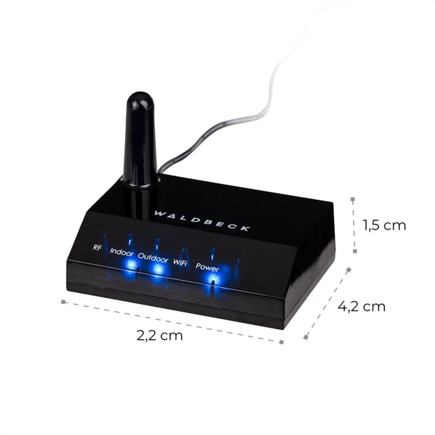 Halley, profesionalna meteorološka postaja, 6 v 1 meritev, notranji in zunanji senzor, WiFi, aplikacija
